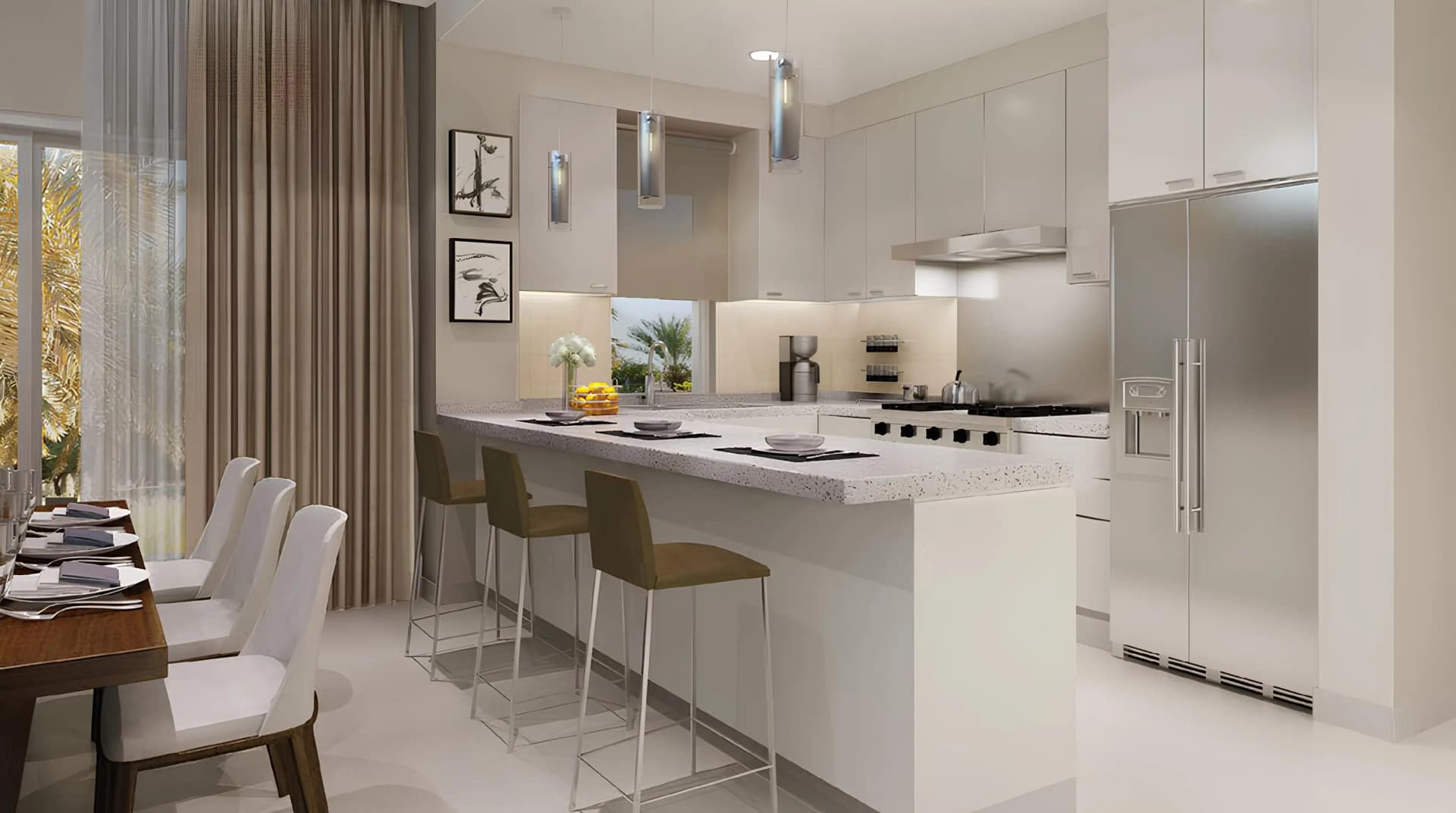 Maple 2 - Kitchen Interior | Emaar Properties
