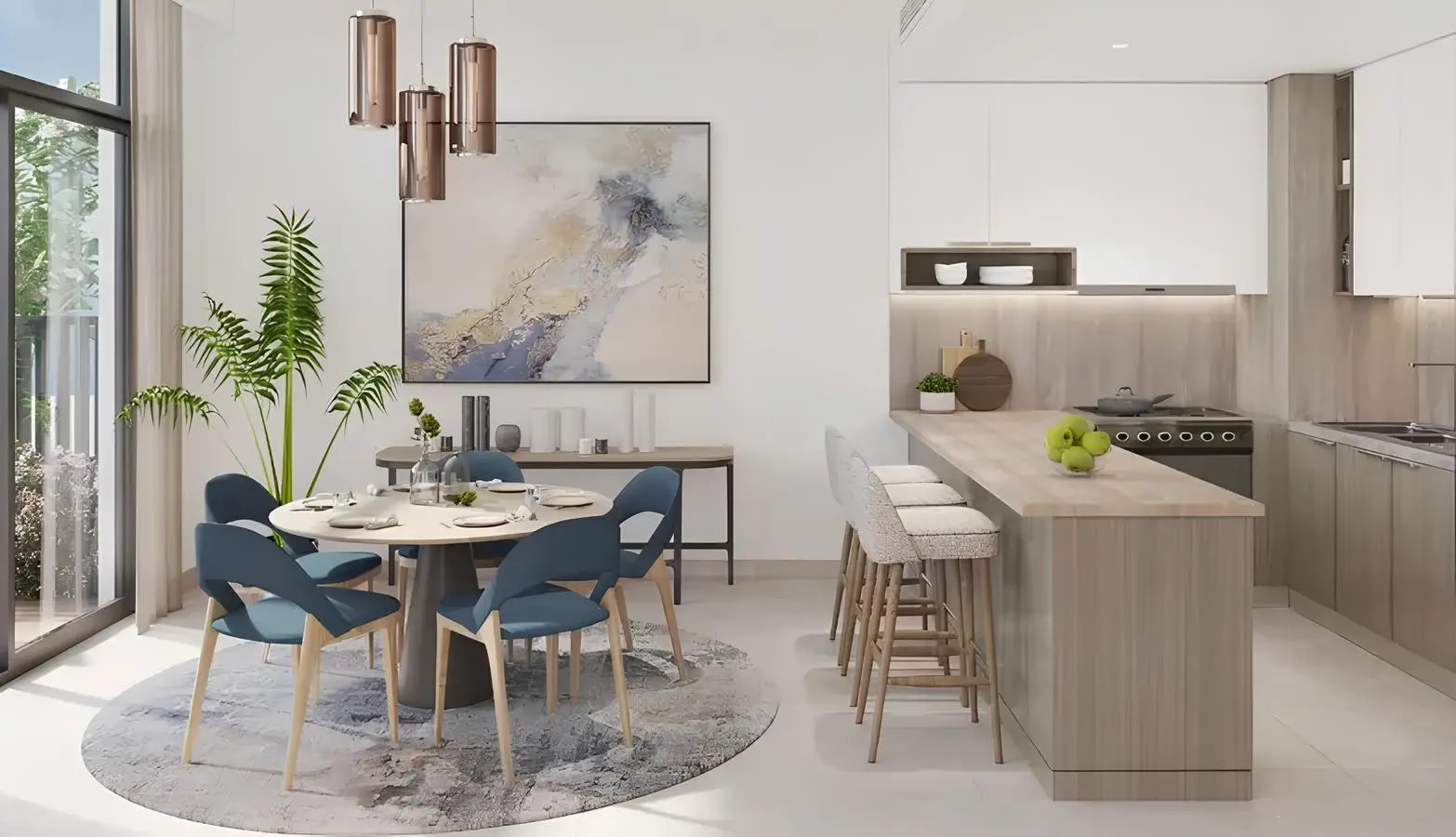 Mudon Al Ranim 4 - Kitchen Interior | Dubai Properties