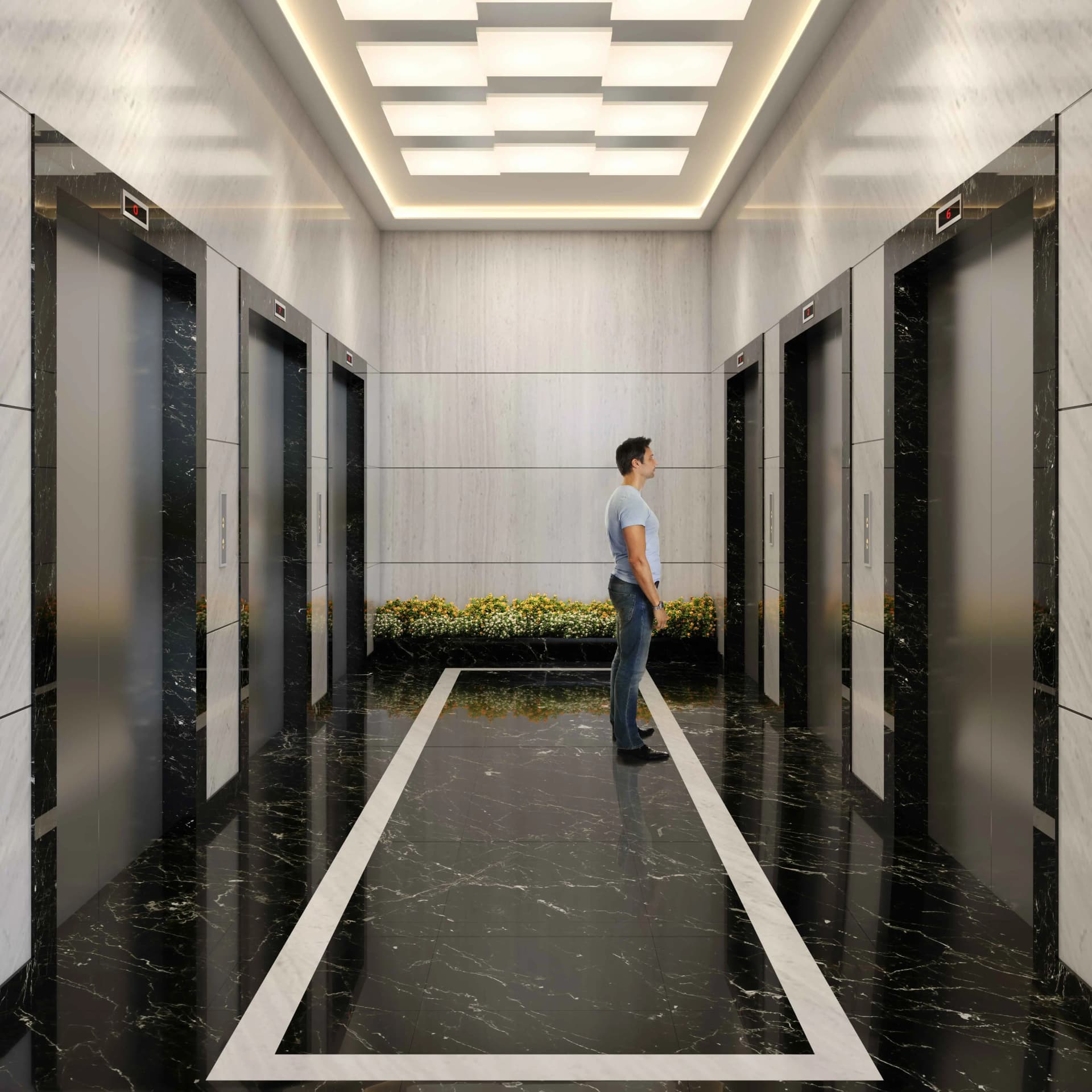 Bayz by Danube - Lobby Interior | Danube Properties