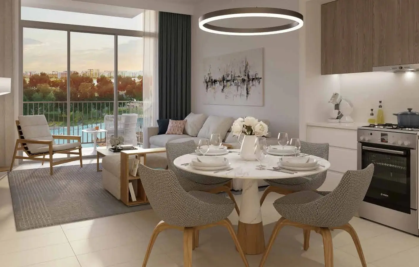 Executive Residences I - Kitchen Interior | Emaar Properties