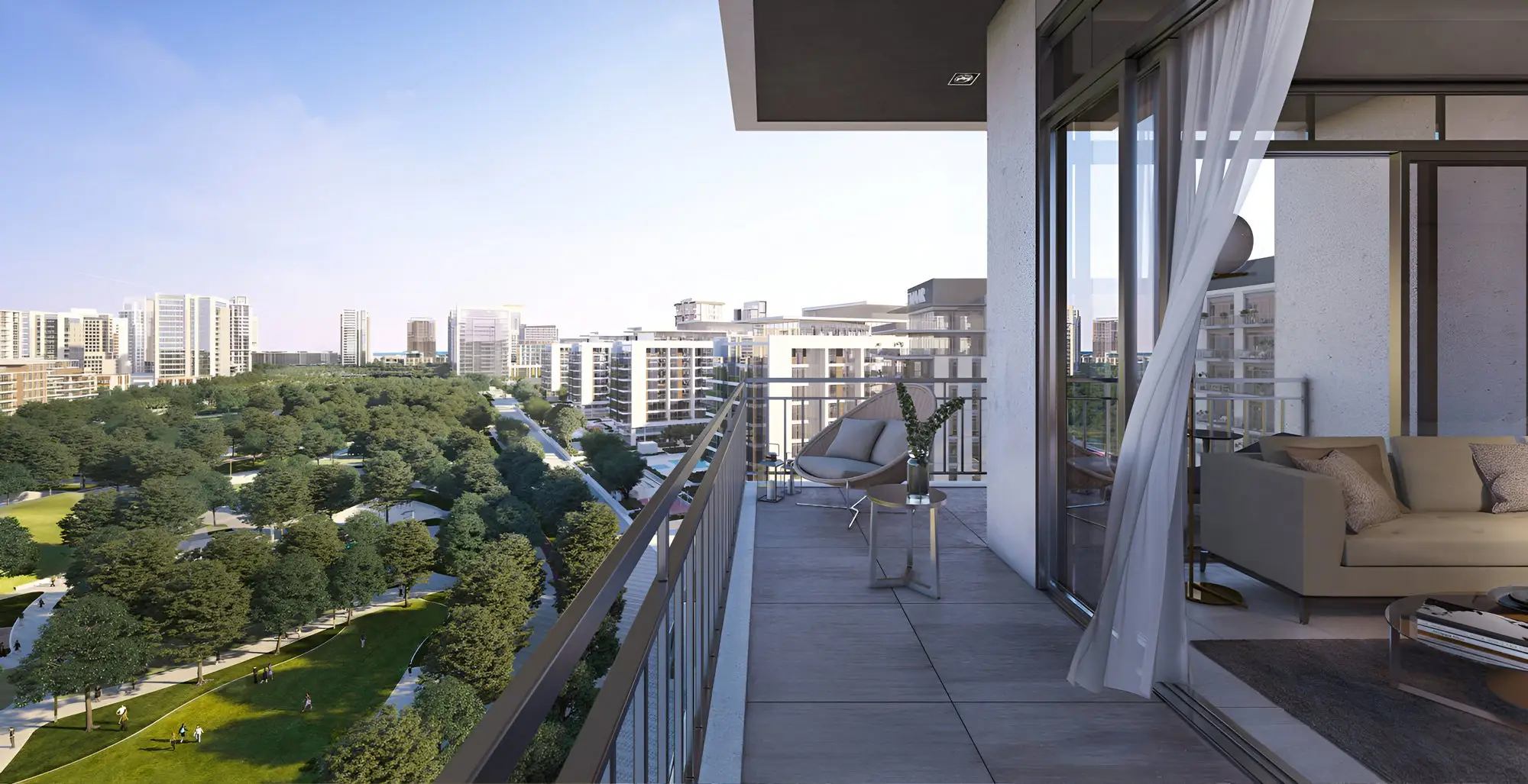 Executive Residences I - Balcony View | Emaar Properties