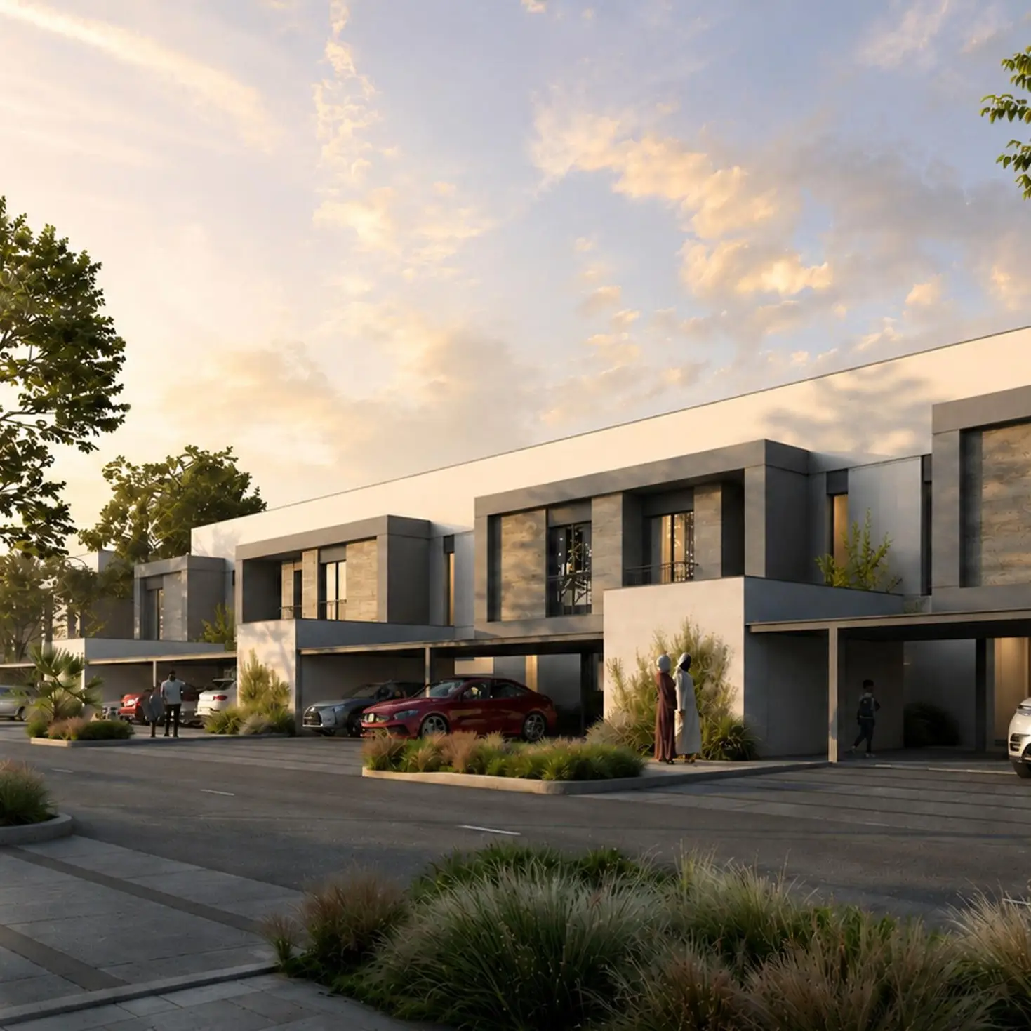 Yas Acres - The Orchids - Exterior Facade | Aldar Properties