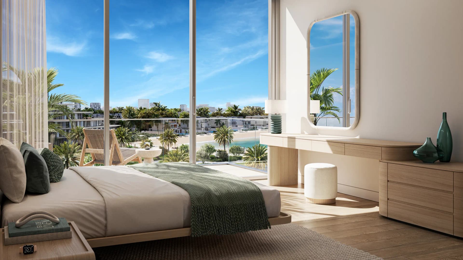 Palm Central Private Residences Phase 1 - Bedroom Interior | Nakheel Properties