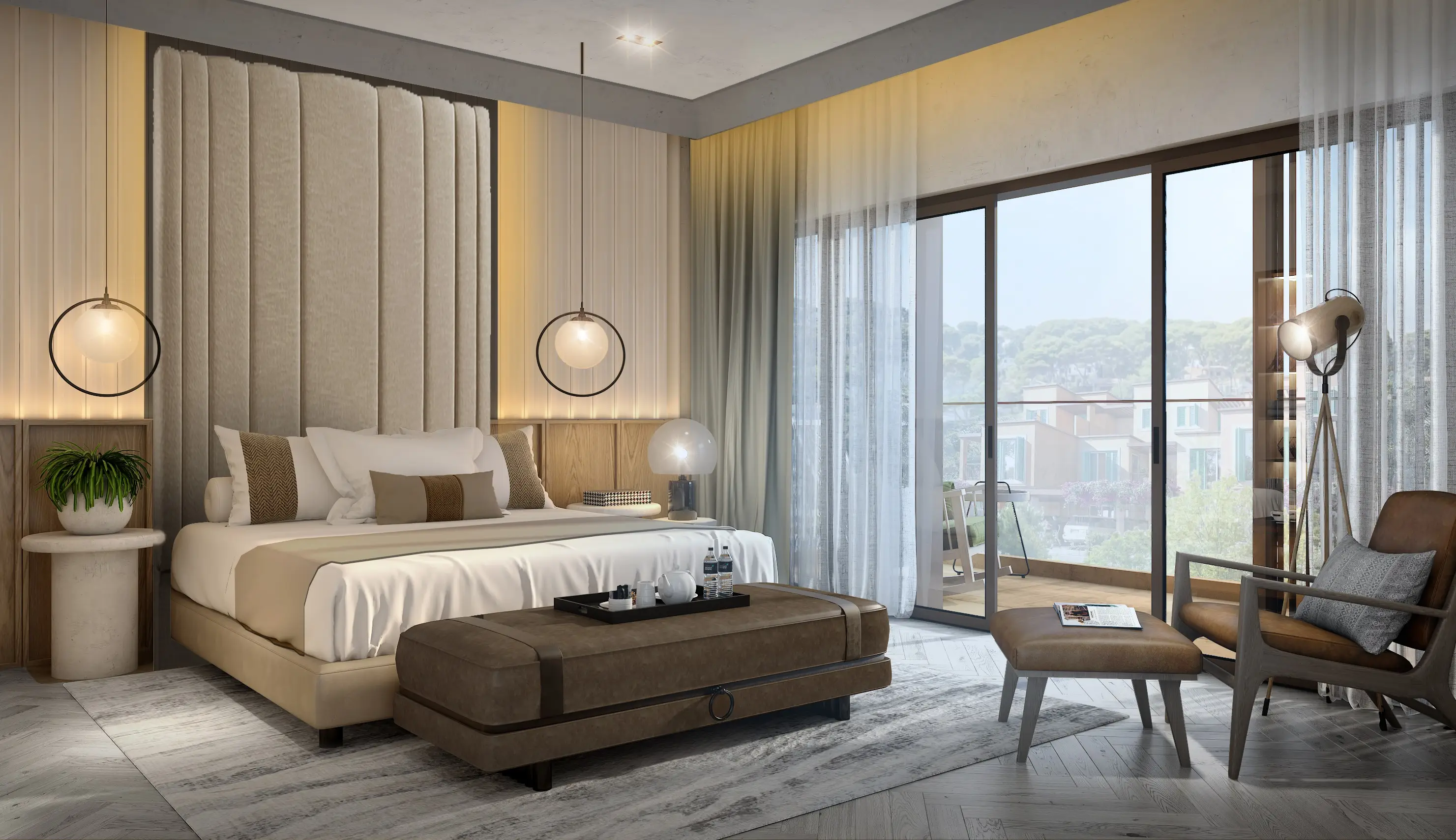 Mykonos Lagoons - Bedroom Interior | DAMAC Properties