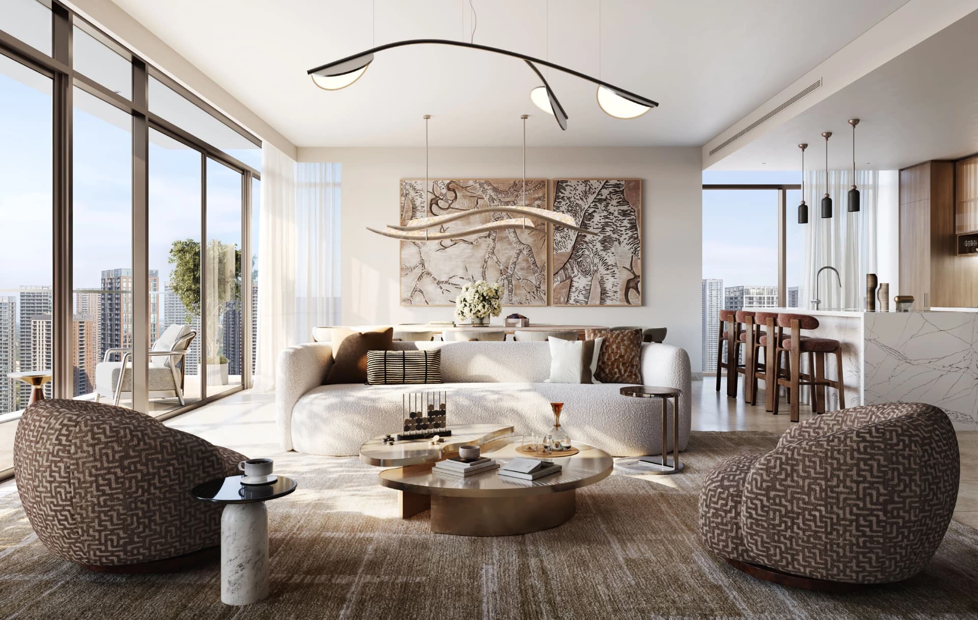 Valia - Living Room Interior | Emaar Properties