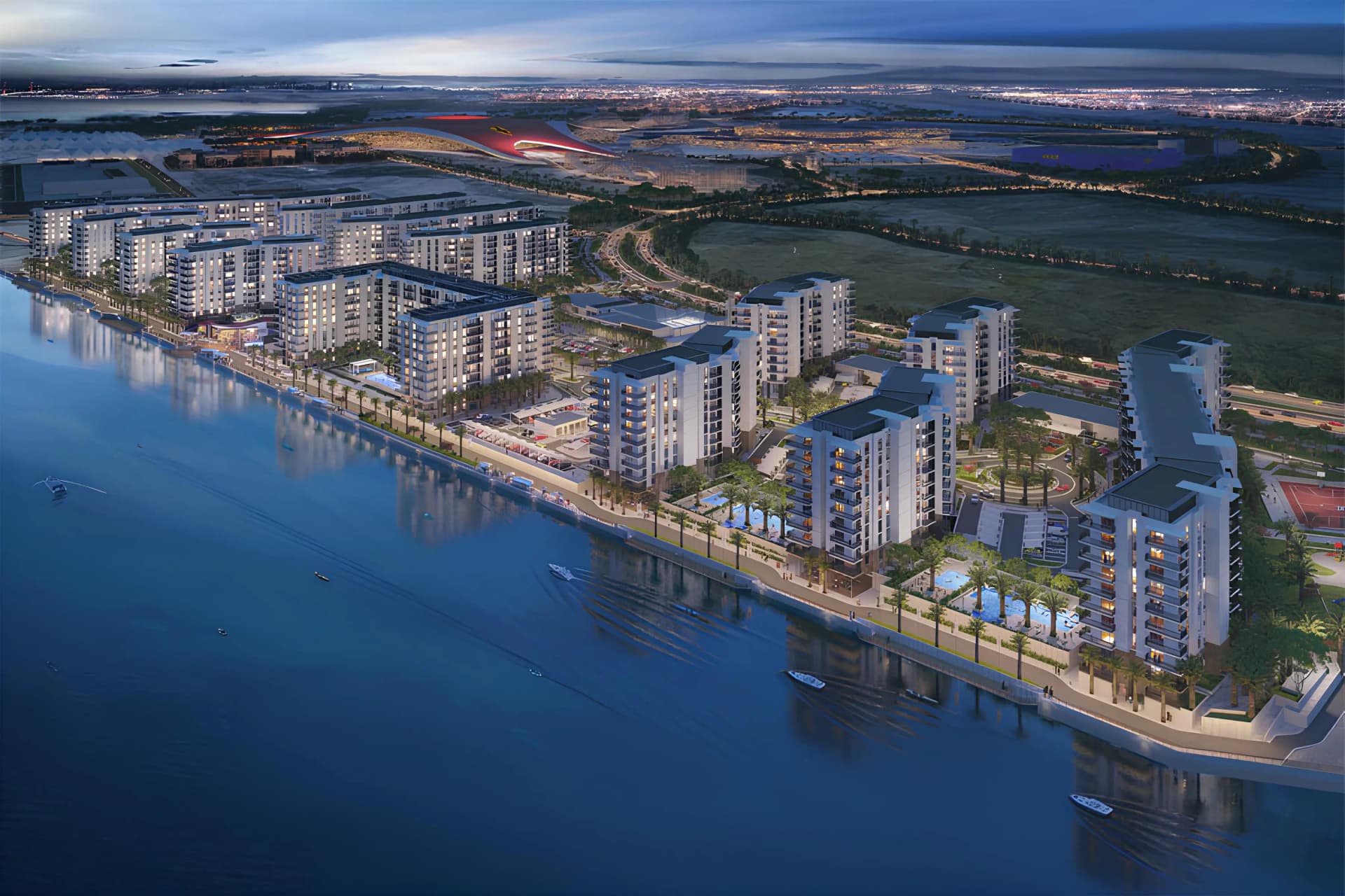 Water's Edge - Exterior Facade | Aldar Properties