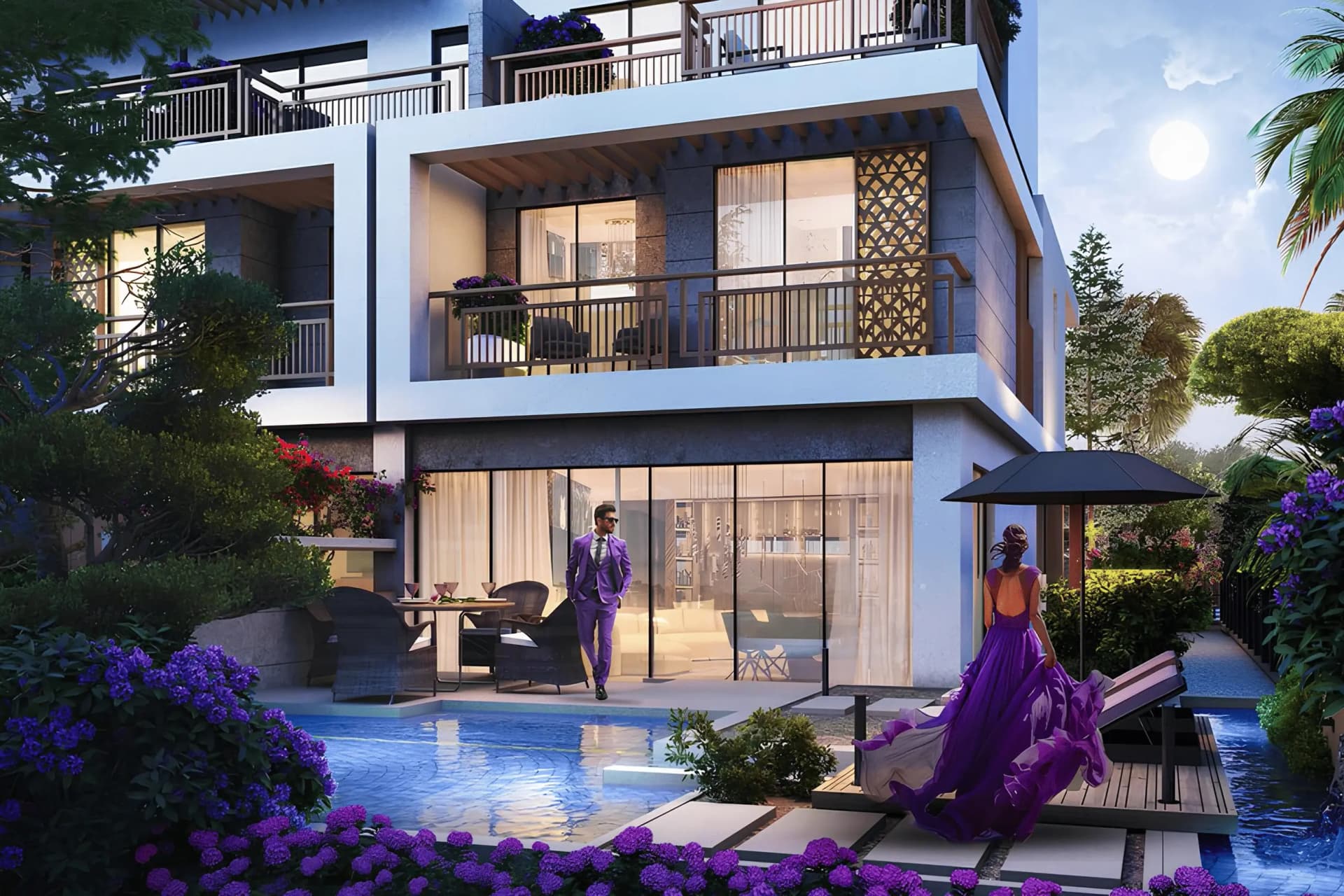 Violet 4 Phase 3 - Exterior Facade | DAMAC Properties