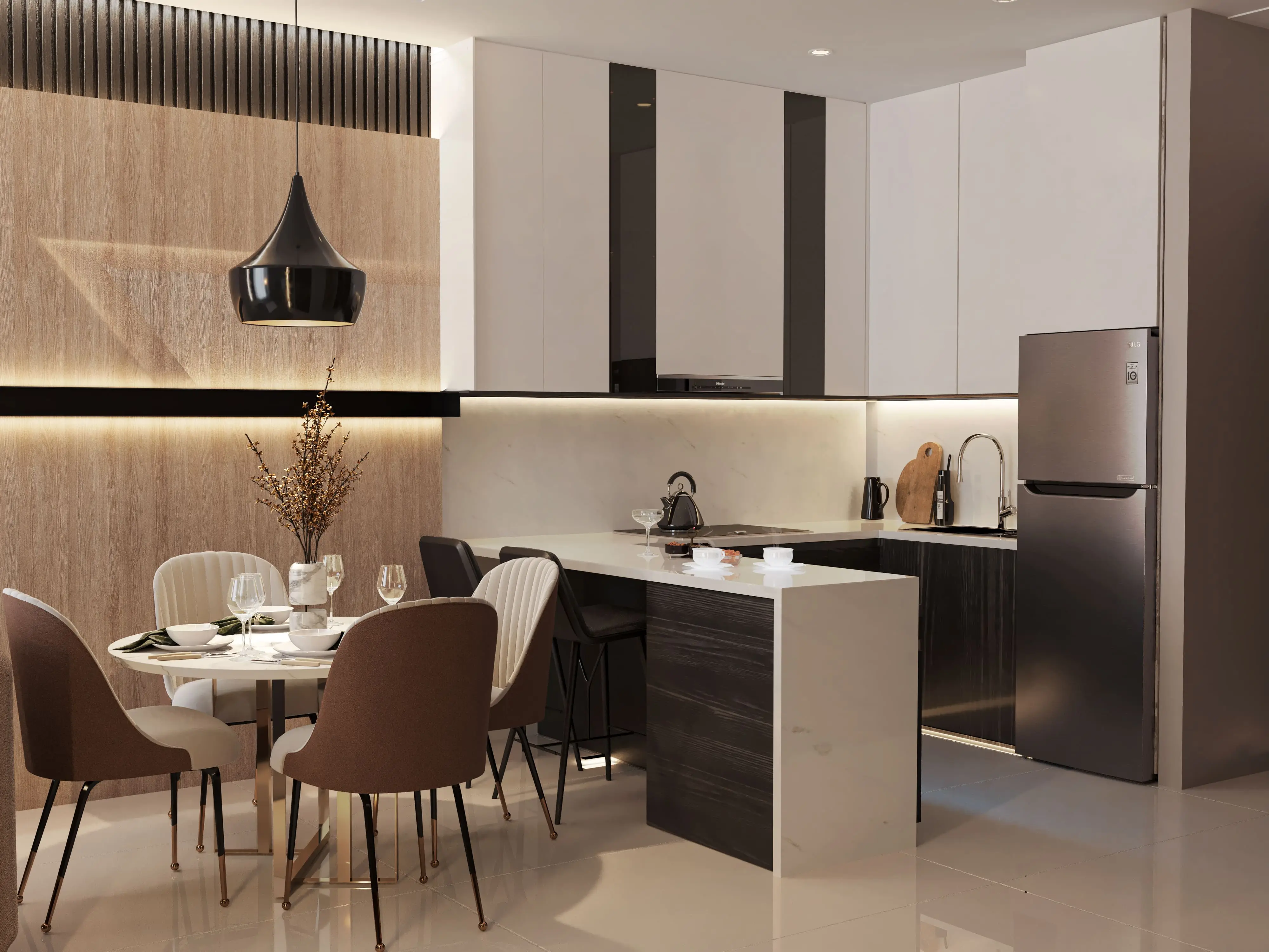 Viewz by Danube - Kitchen Interior | Danube Properties