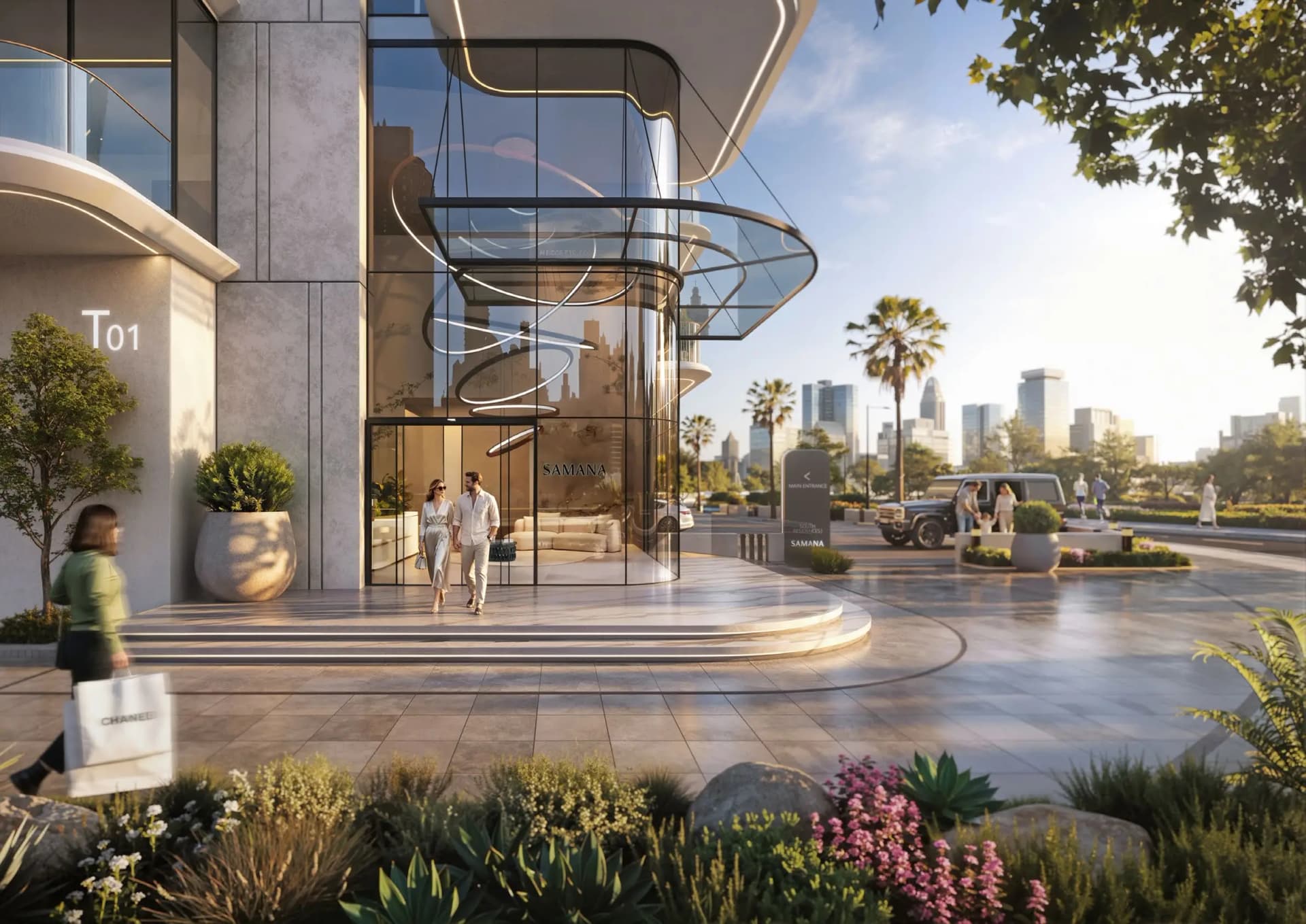 South Haven 2 - Lobby Interior | Samana Developers