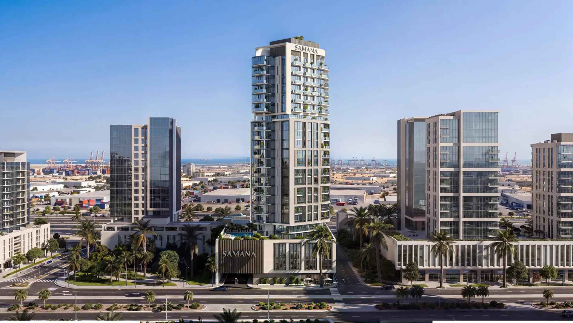 Samana Downtown One by Samana Developers, Downtown Jebel Ali, Dubai
