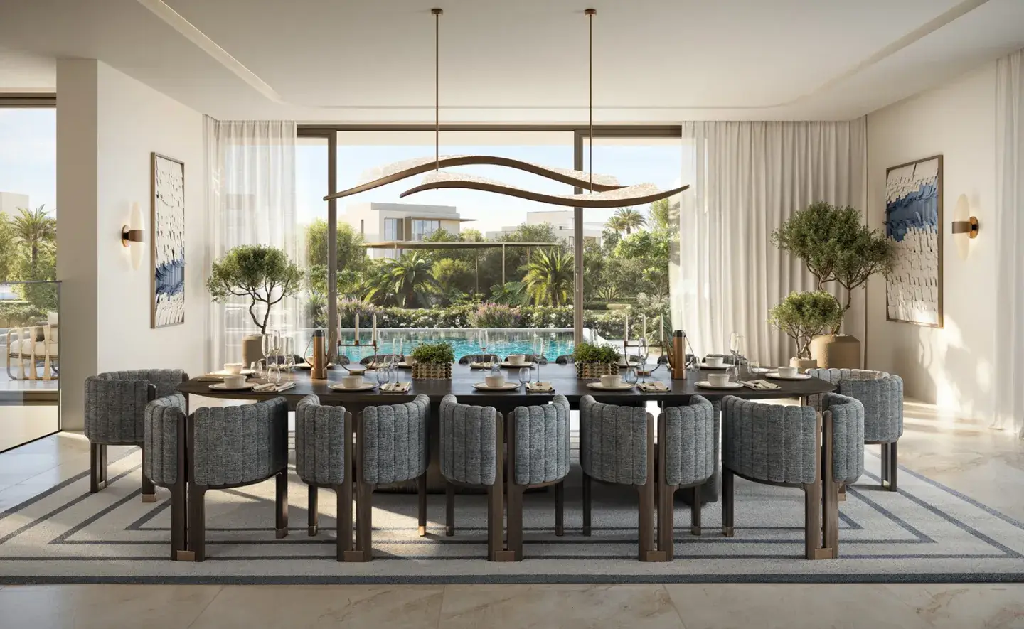 Palace Villas – Ostra New Phase - Living Room Interior | Emaar Properties