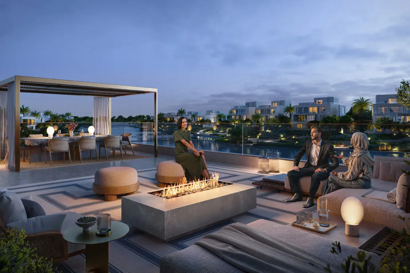 Palace Villas – Ostra New Phase - Balcony View | Emaar Properties