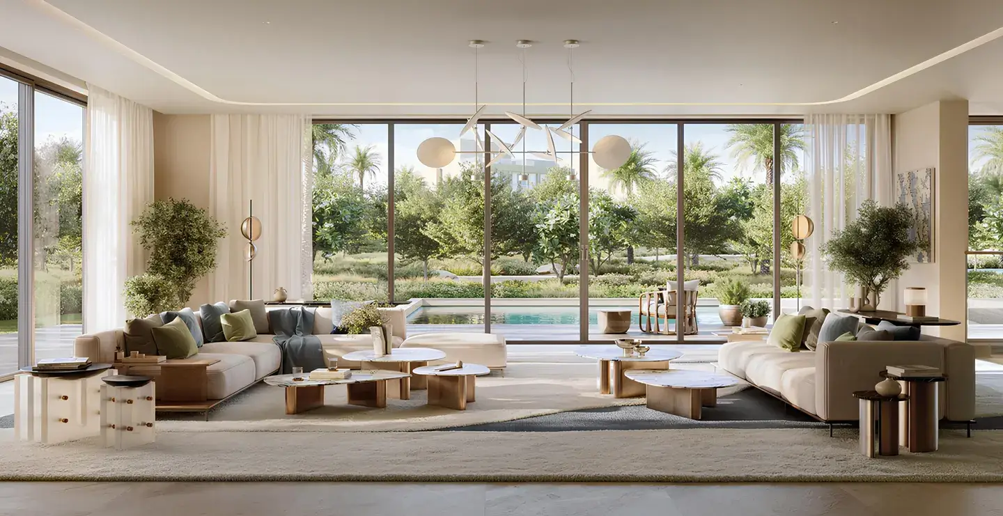 Palace Villas – Ostra New Phase - Living Room Interior | Emaar Properties