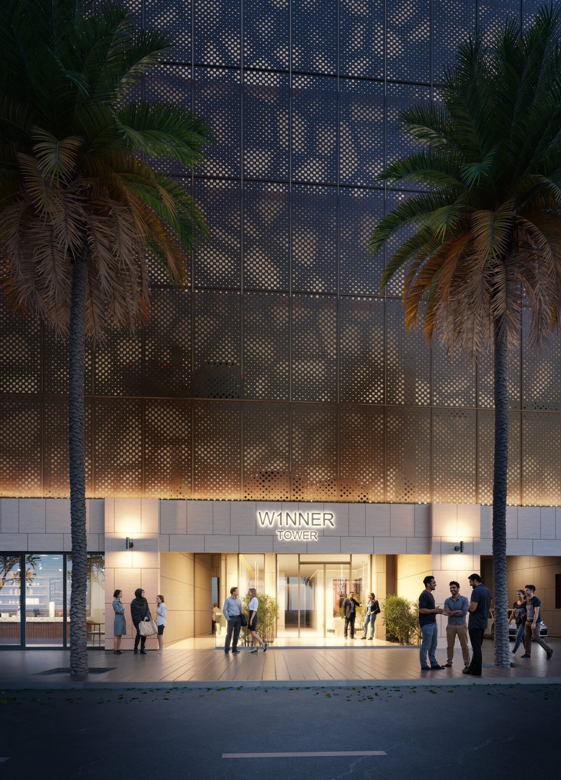 W1NNER Tower - Lobby Interior | Object One Real Estate Development