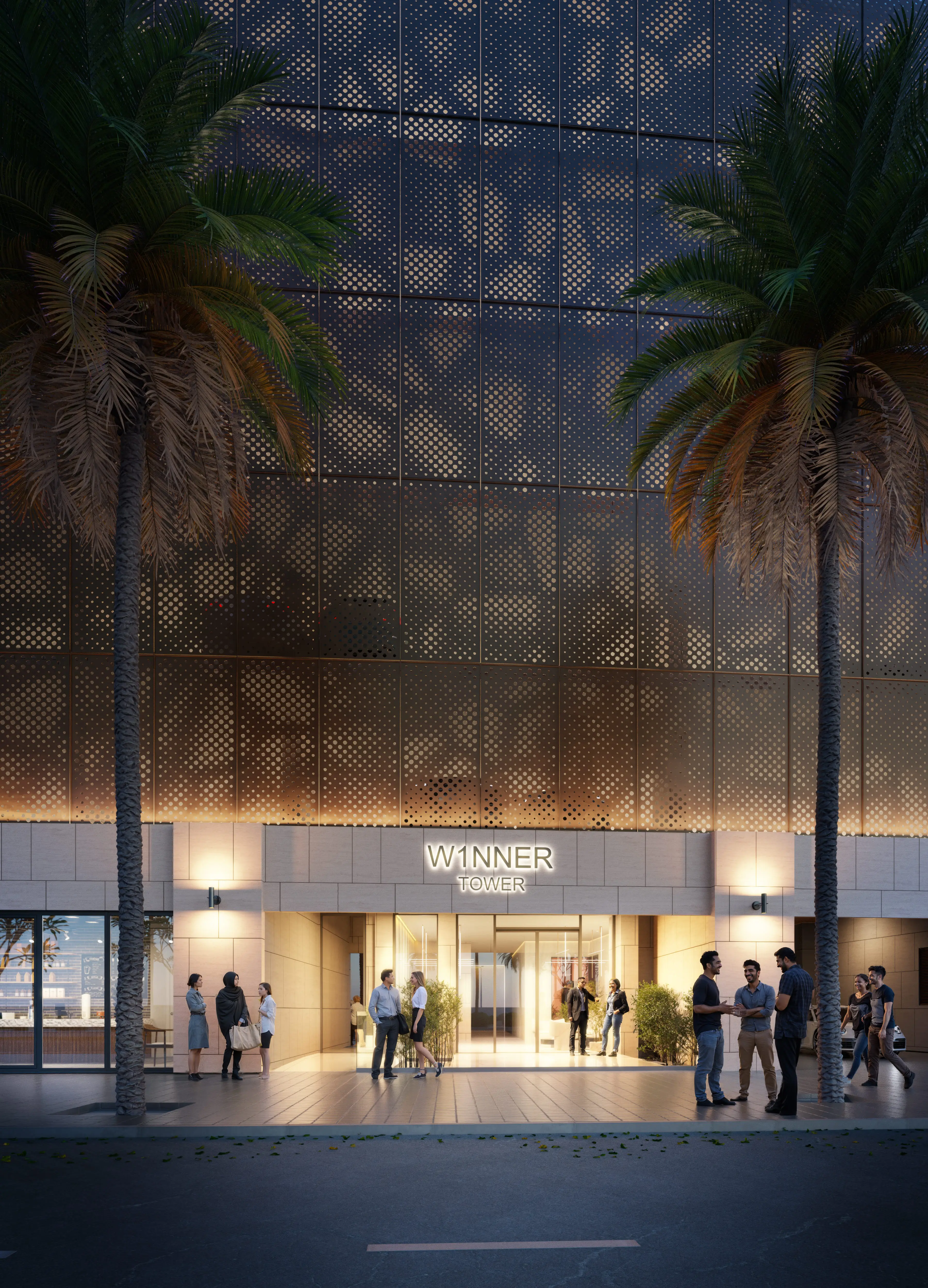 W1NNER Tower - Lobby Interior | Object One Real Estate Development