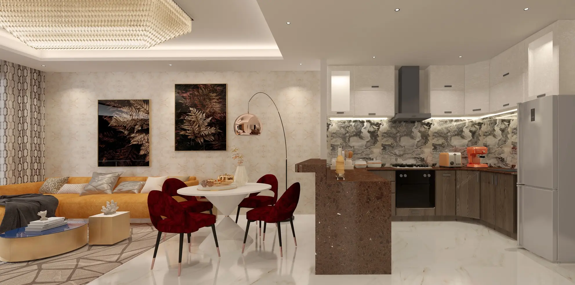 Gemz - Kitchen Interior | Danube Properties