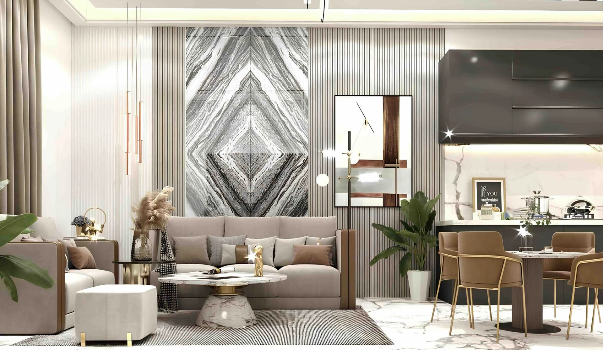 Petalz - Living Room Interior | Danube Properties