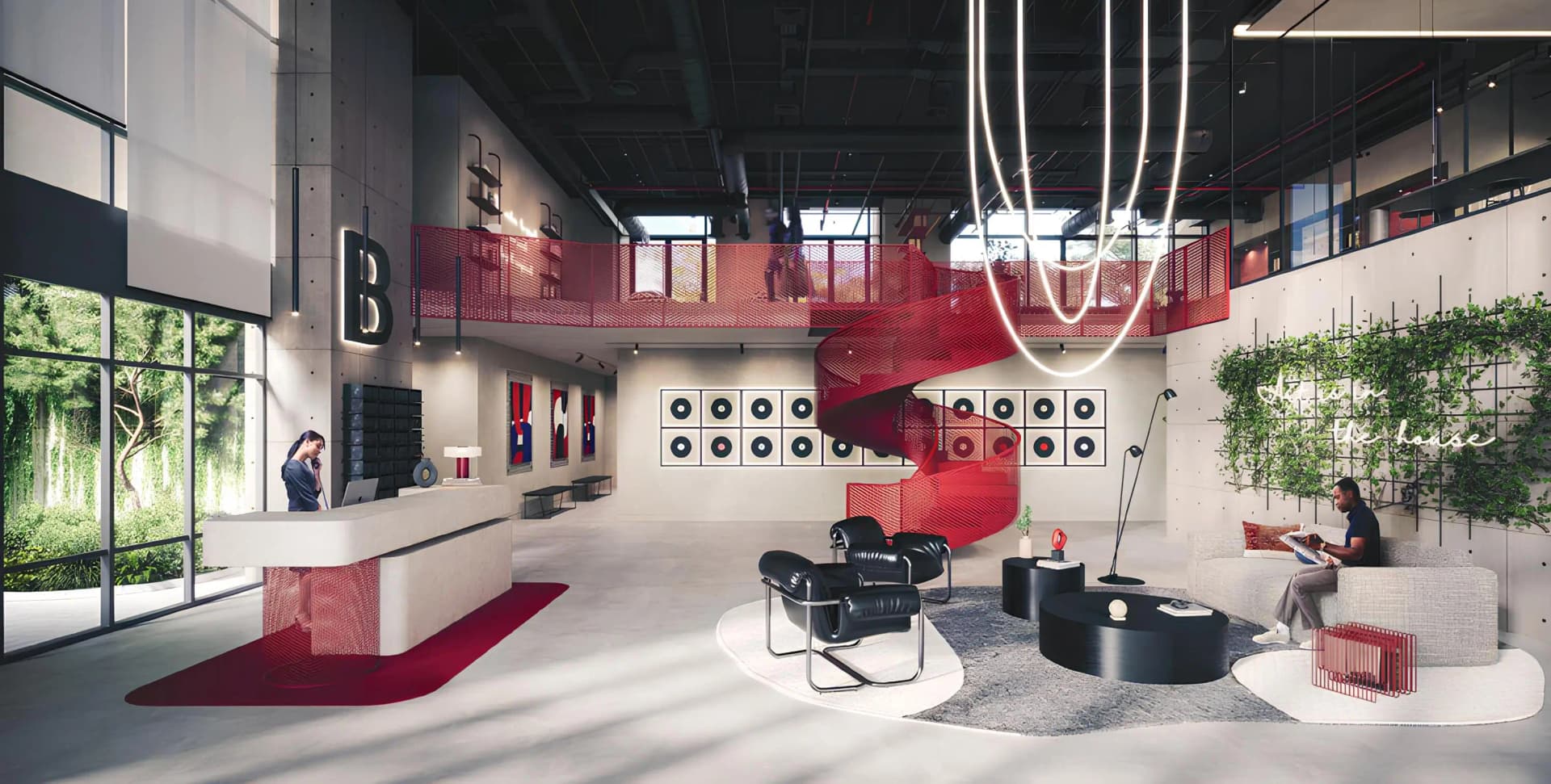Nouran Living - Lobby Interior | Aldar Properties