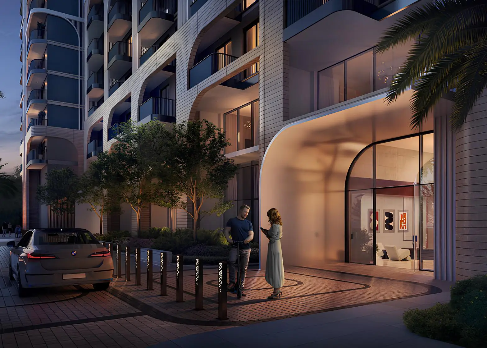 Nouran Living - Lobby Interior | Aldar Properties