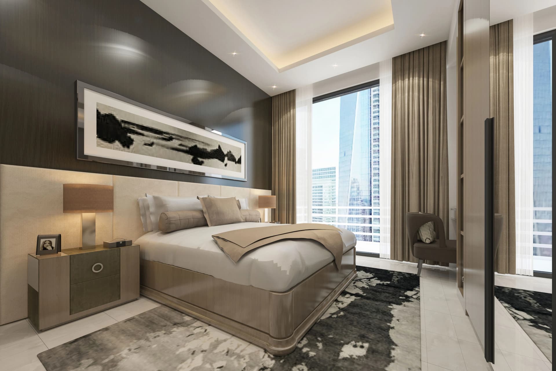 Cloud Tower - Bedroom Interior | Tiger Group