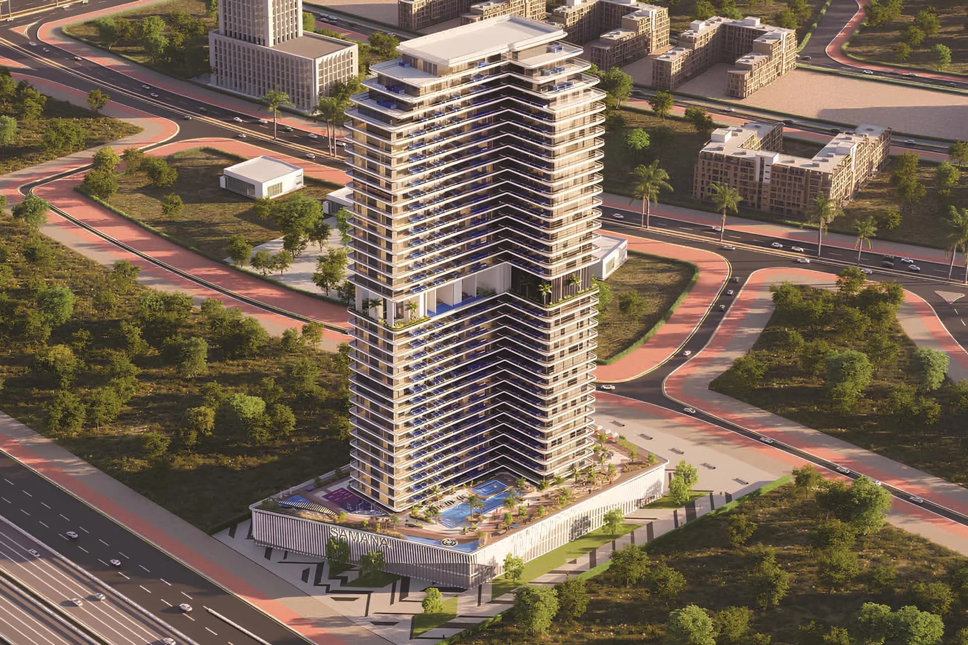 IVY Gardens 2 - Exterior Facade | Samana Developers
