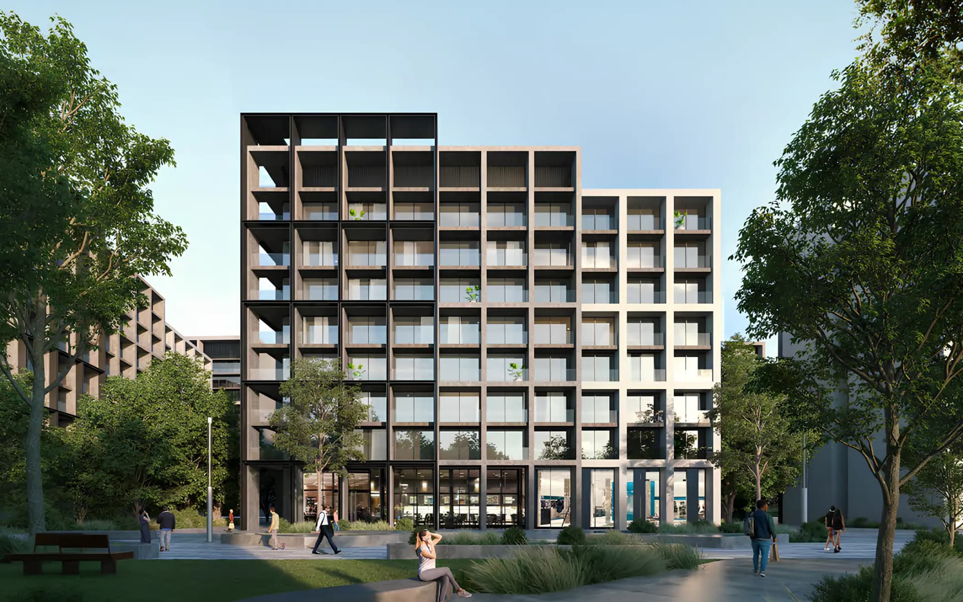 Aljada Nasaq - Exterior Facade | Arada Properties