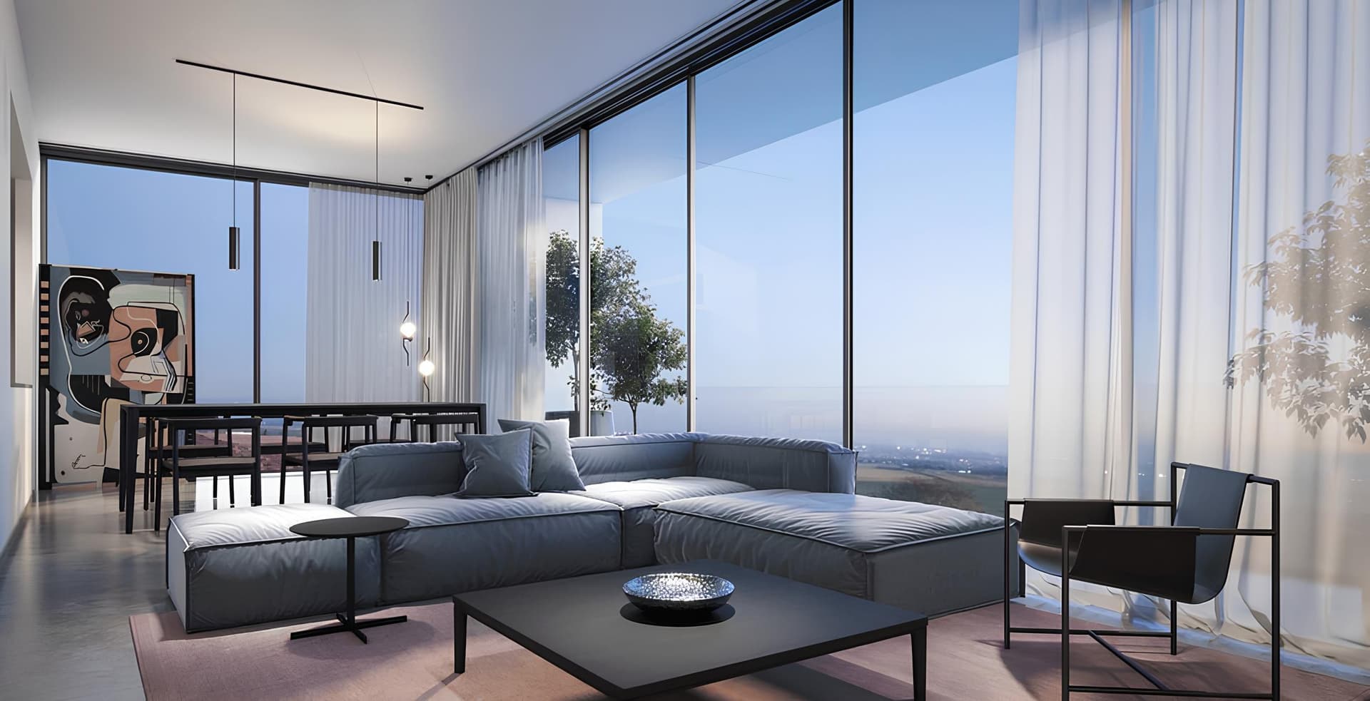 Aljada Nasaq - Living Room Interior | Arada Properties