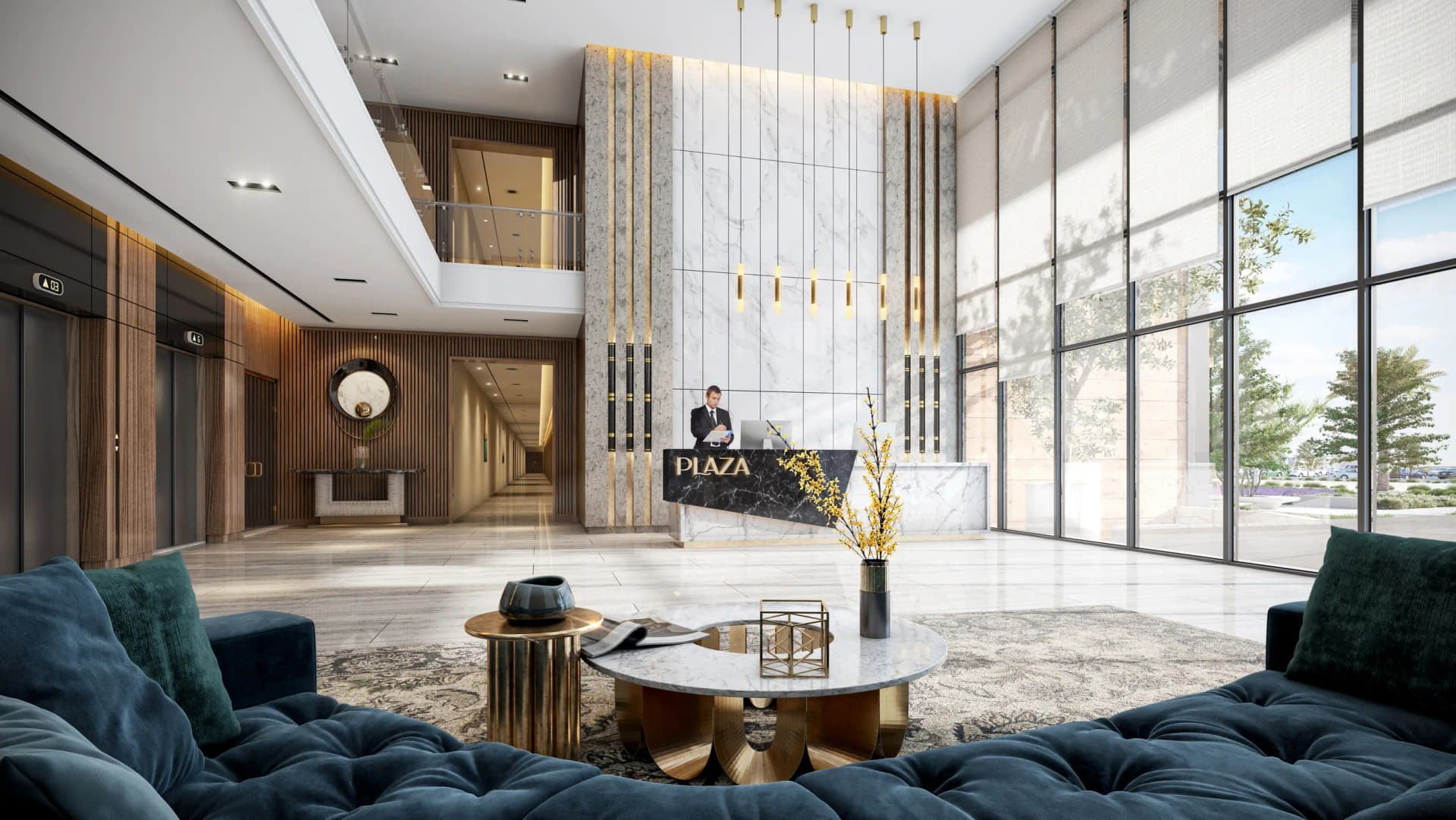 Plaza - Lobby Interior | Reportage Properties
