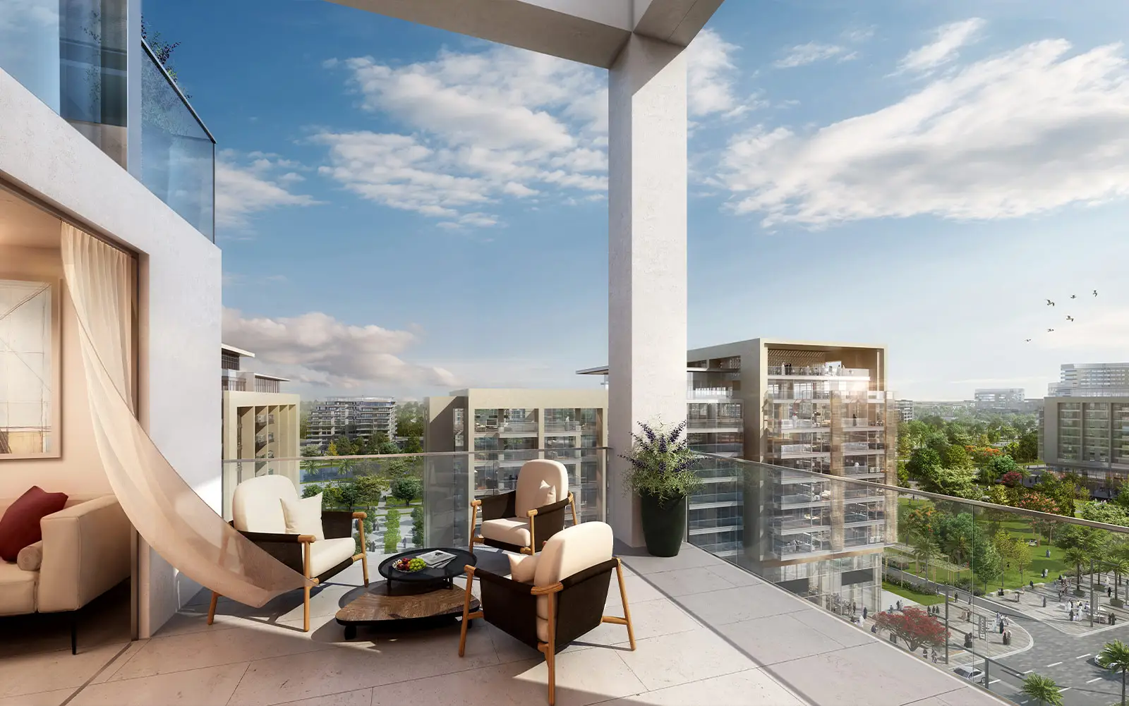 Park Point - Balcony View | Emaar Properties