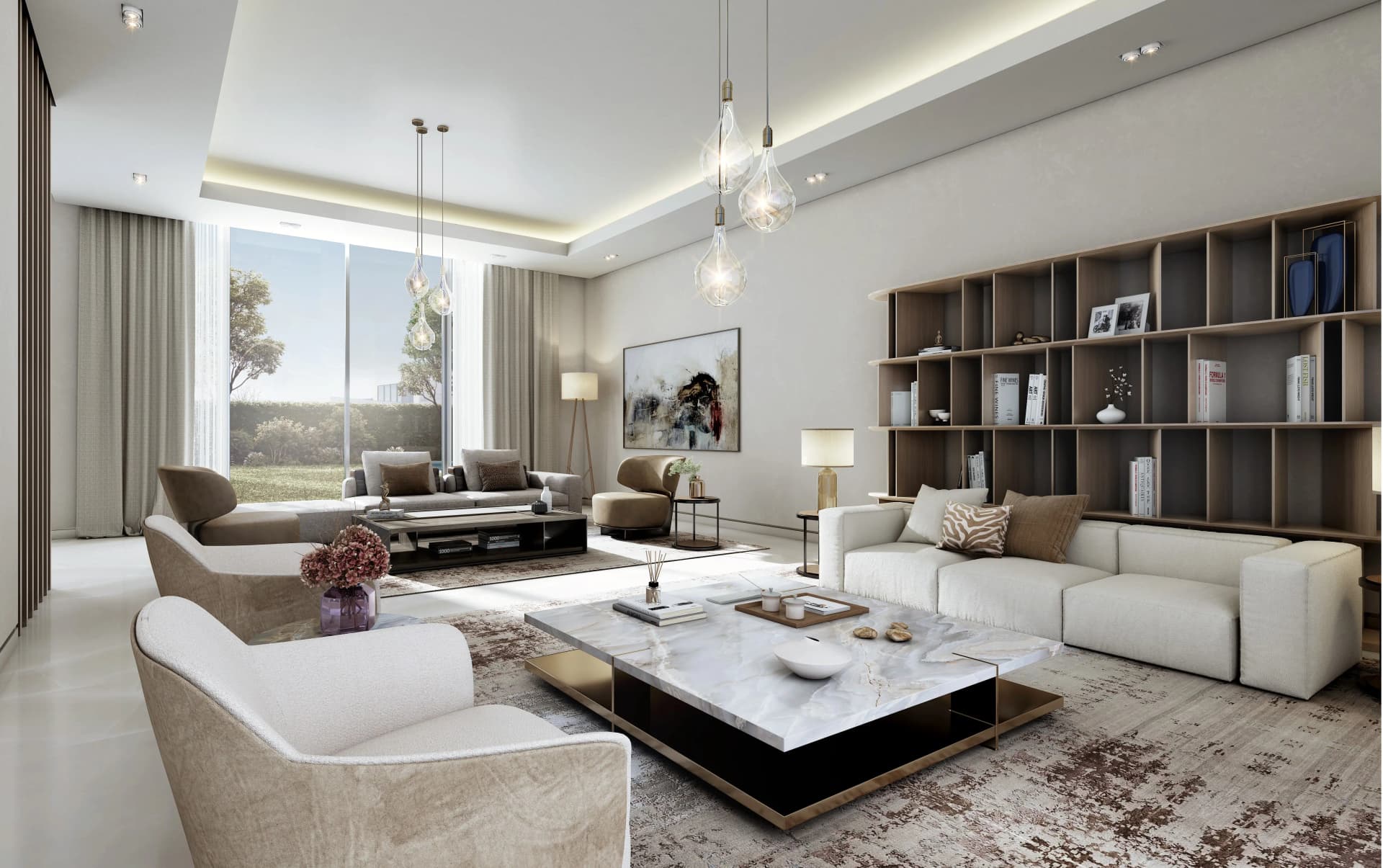 Sobha Elwood - Living Room Interior | Sobha Realty
