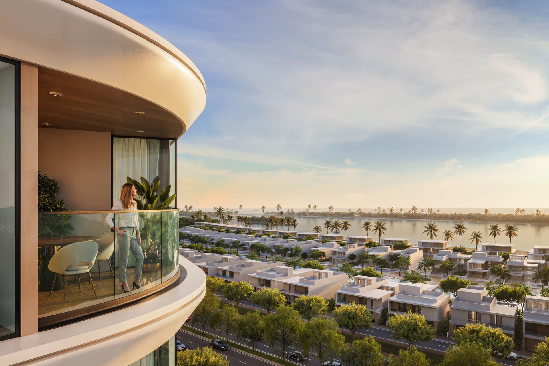 Delphine Beach Residences - Balcony View | Sobha Realty