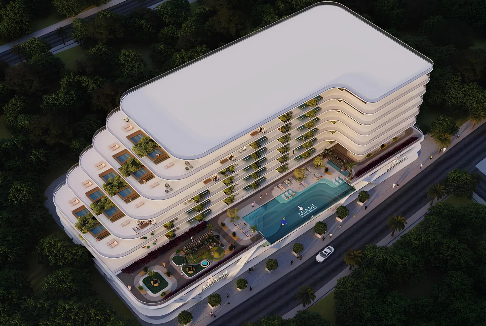 Miami - Exterior Facade | Samana Developers