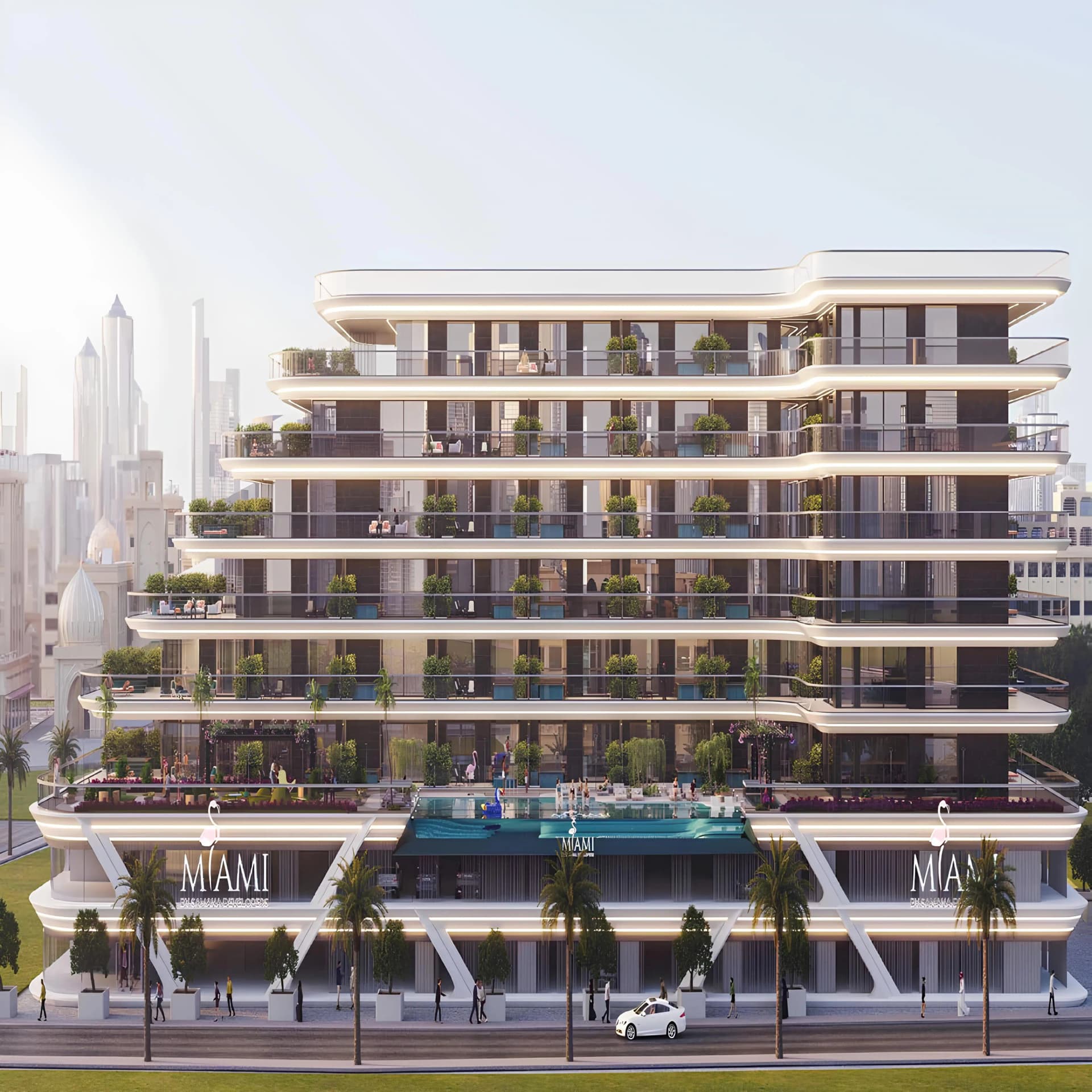 Miami - Exterior Facade | Samana Developers
