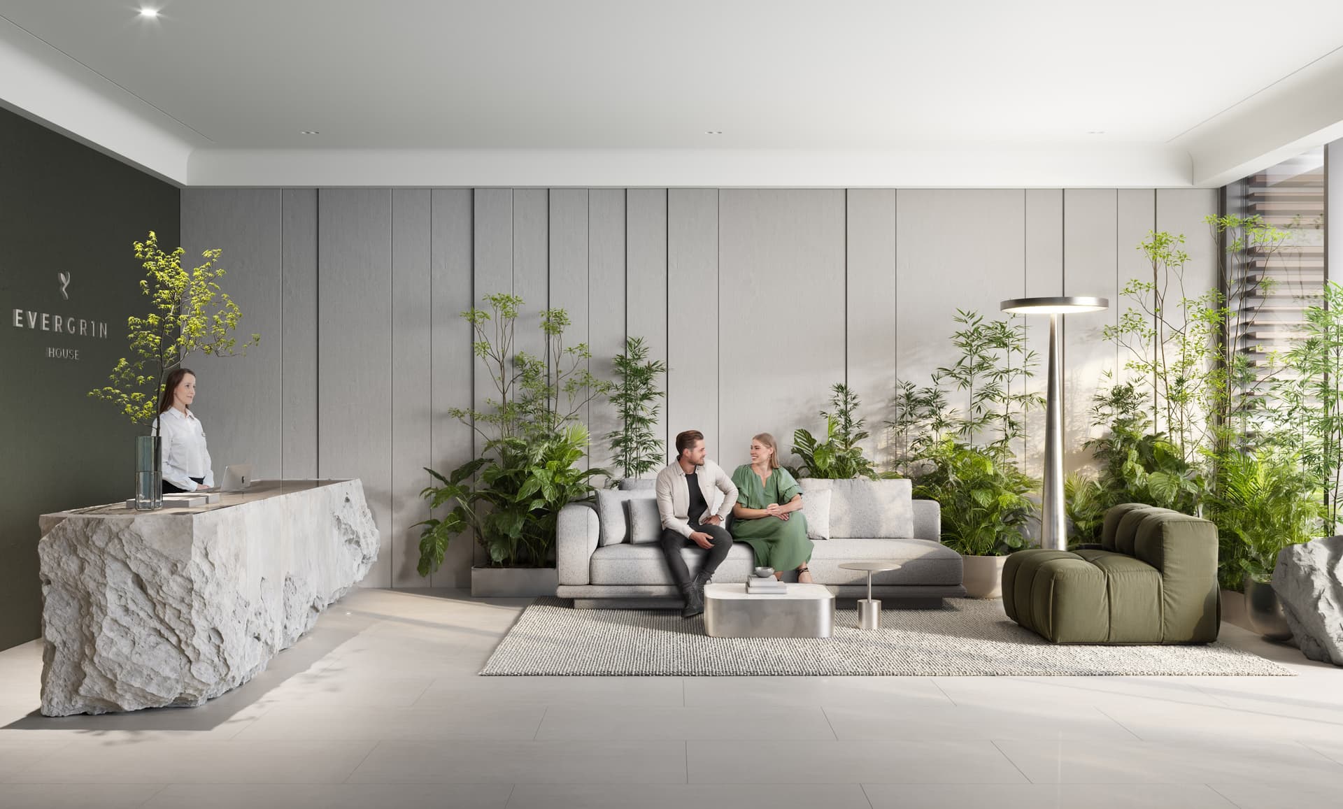 EVERGR1N House - Lobby Interior | Object One Real Estate Development