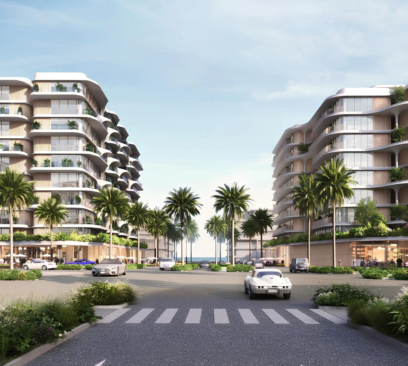Mamsha Gardens Buildings 1-5 - Exterior Facade | Aldar Properties