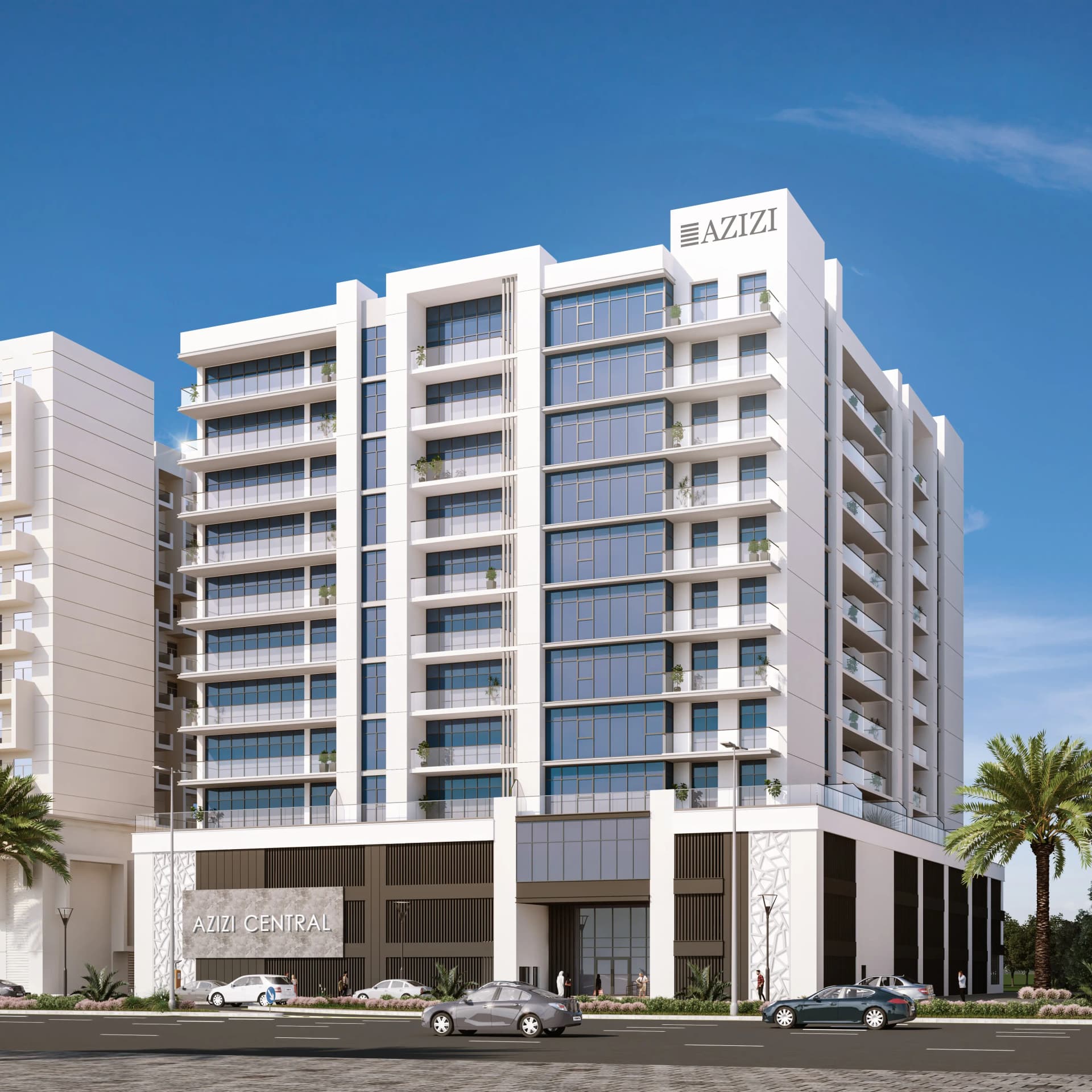 Central - Exterior Facade | Azizi Developments