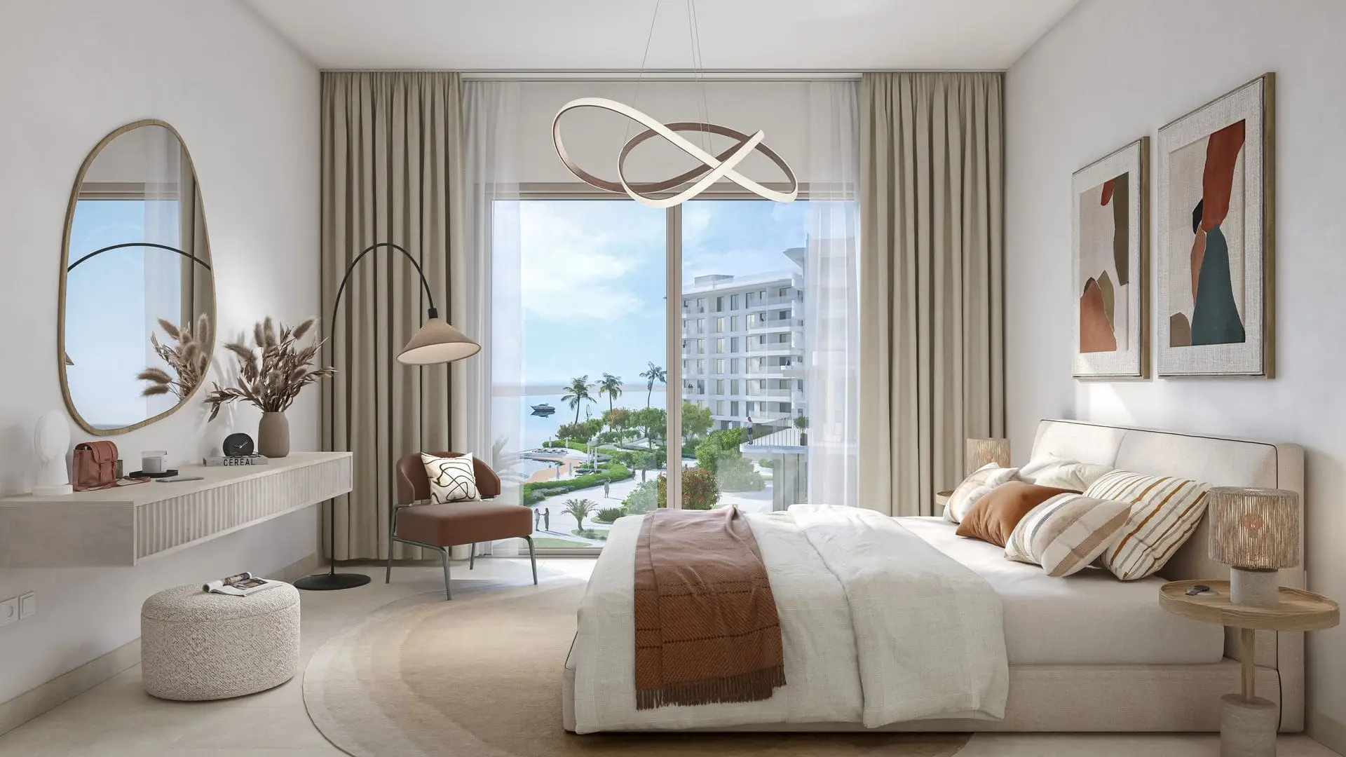 Gardenia Bay - Bedroom Interior | Aldar Properties