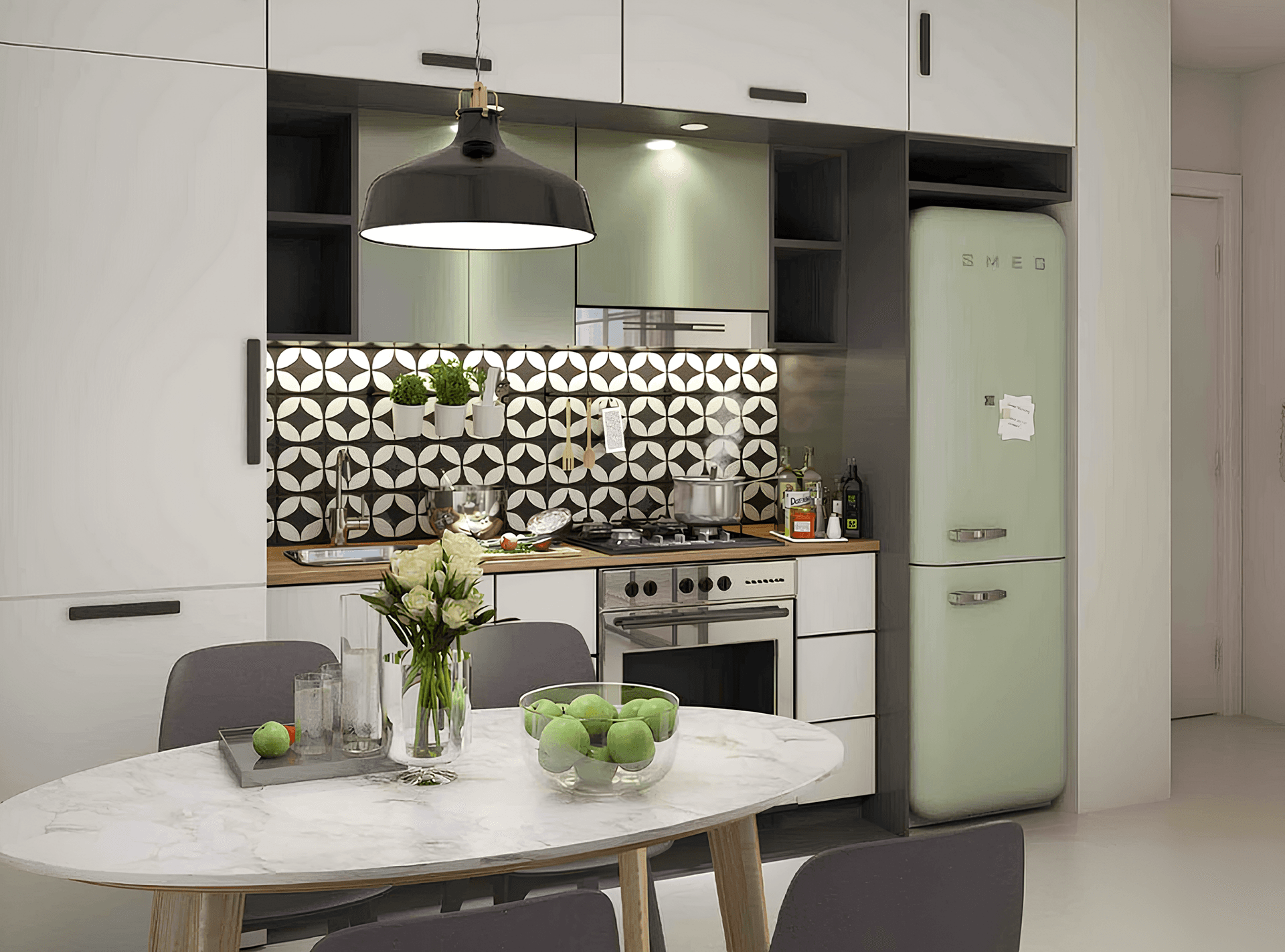 Socio - Kitchen Interior | Emaar Properties