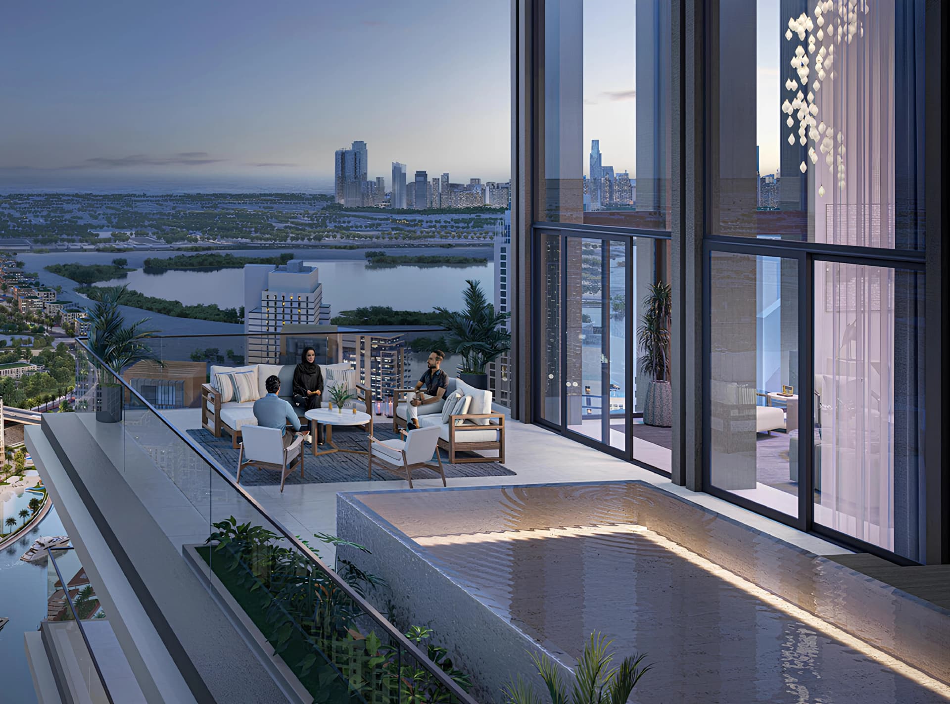 Creek Waters - Balcony View | Emaar Properties