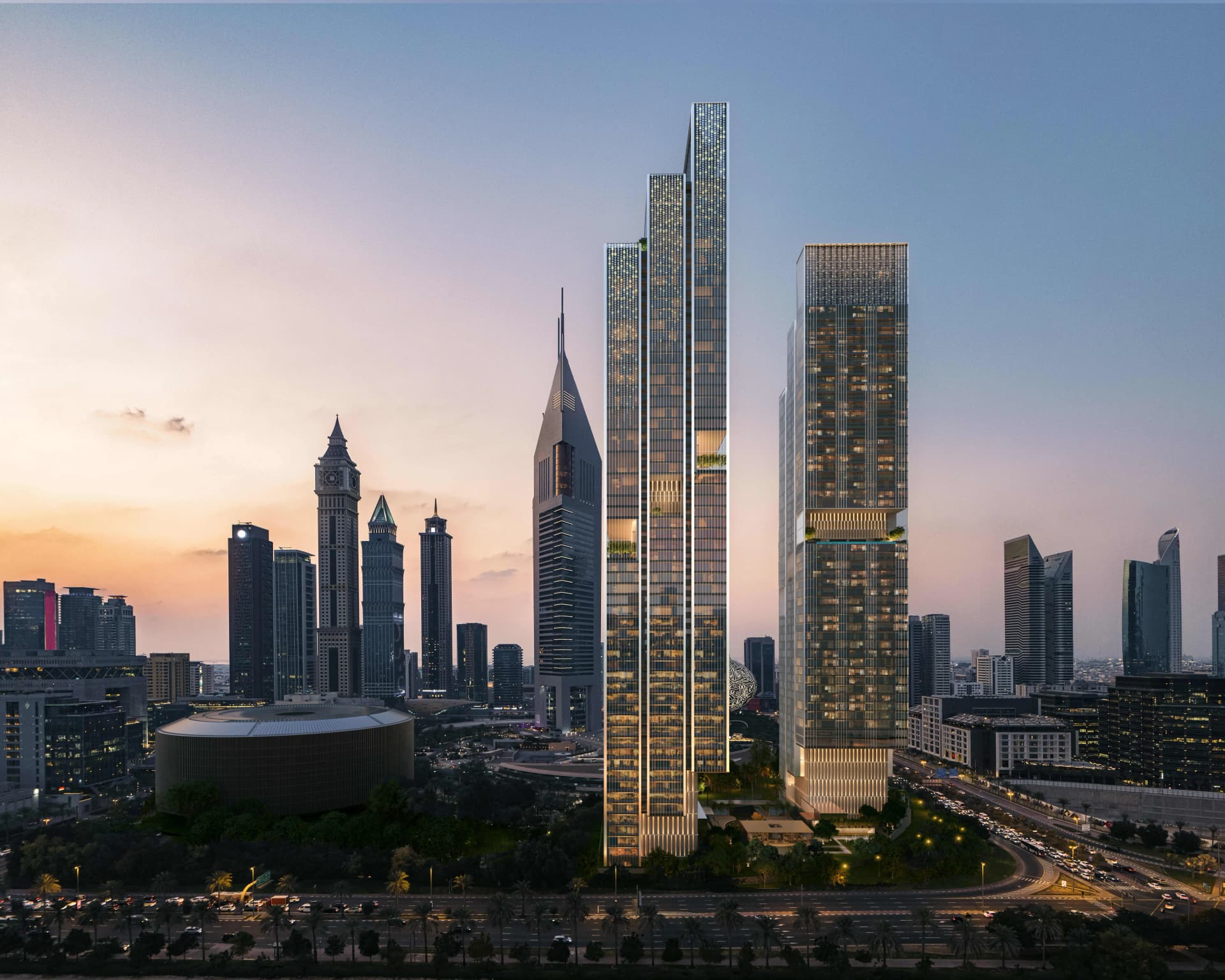 Jumeirah Residences Emirates Towers - Tower A von Meraas Developer, Trade Center 2, Dubai