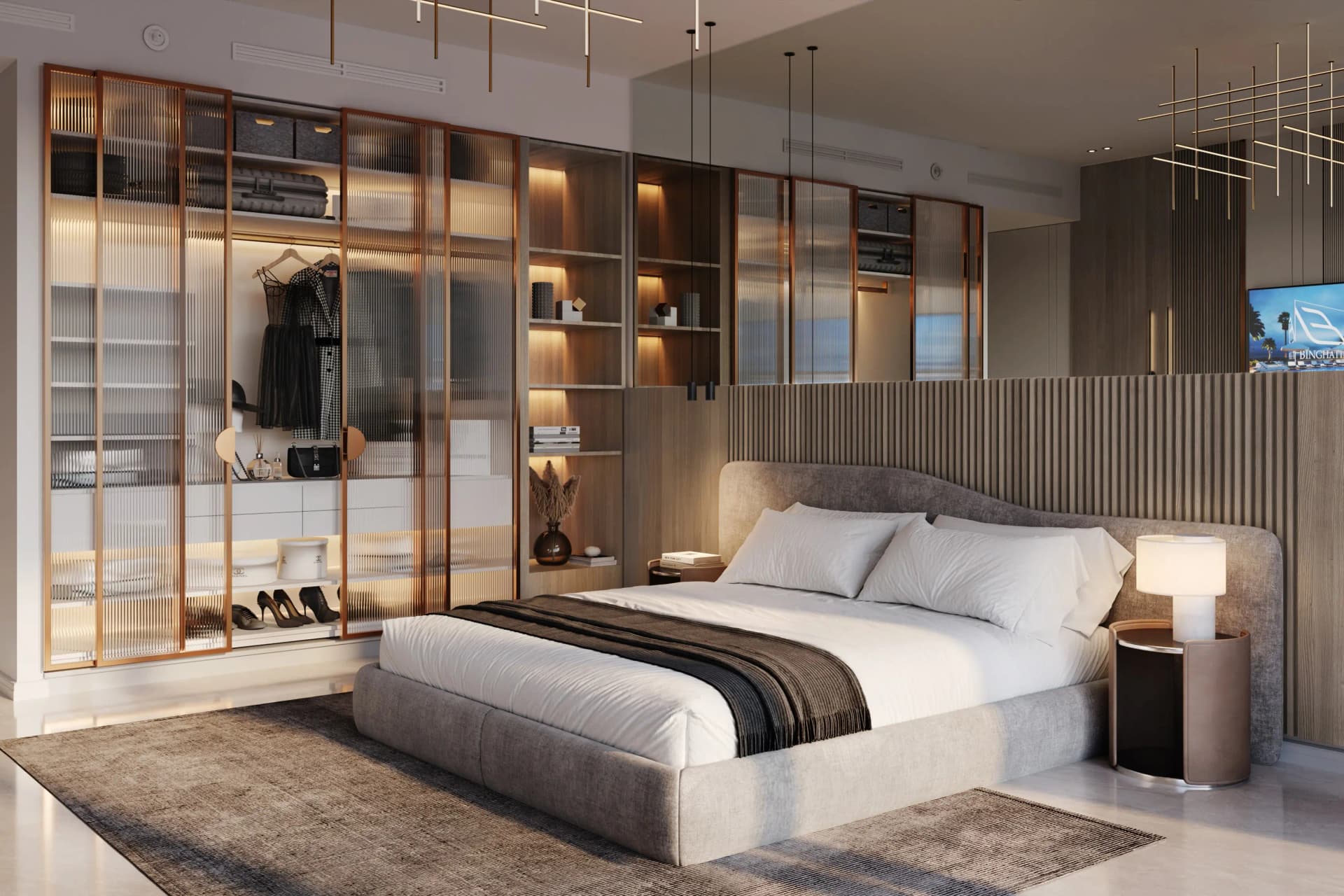 Binghatti Azure - Bedroom Interior | Binghatti Developers