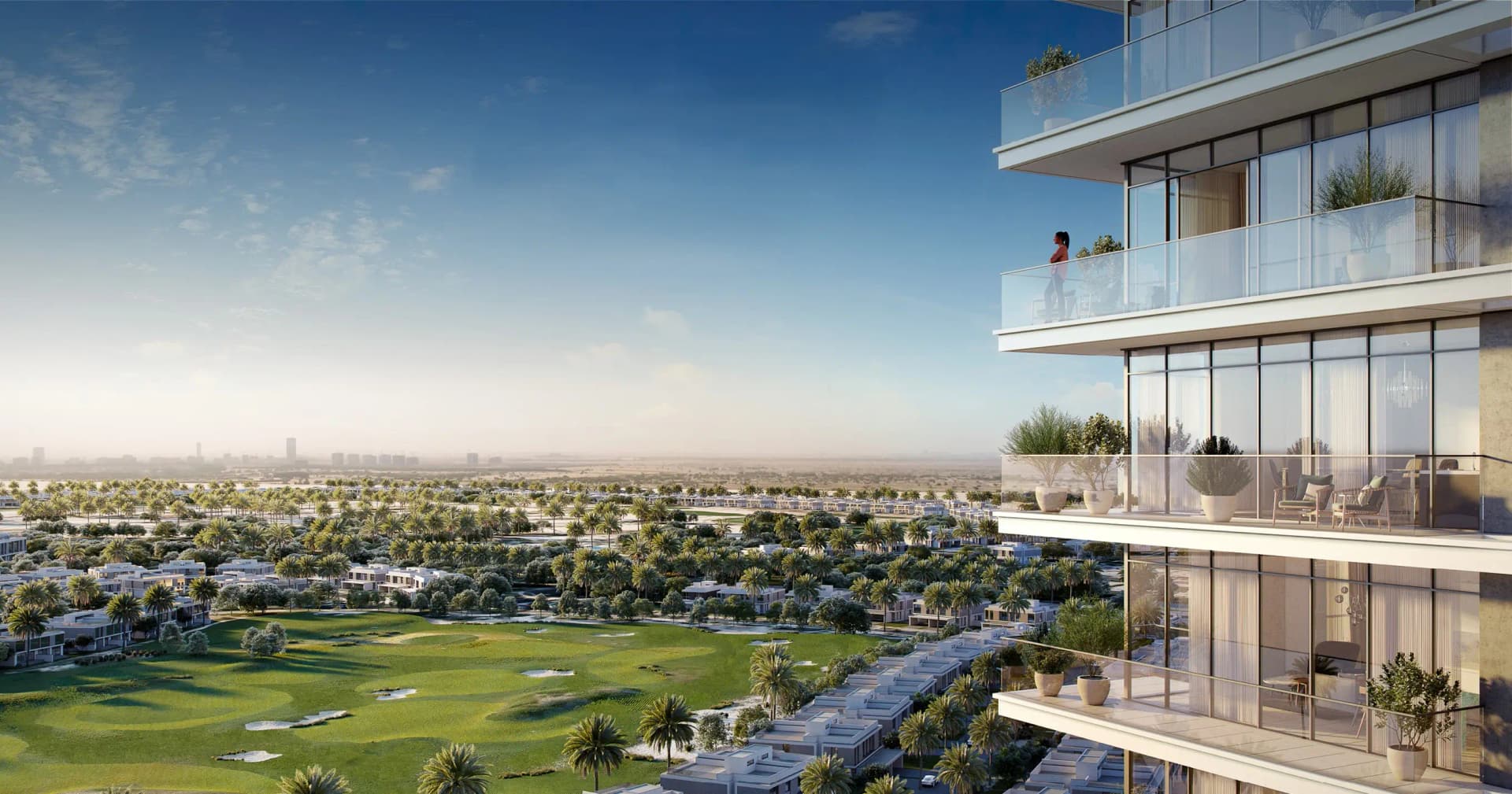 Golf Grand - Balcony View | Emaar Properties
