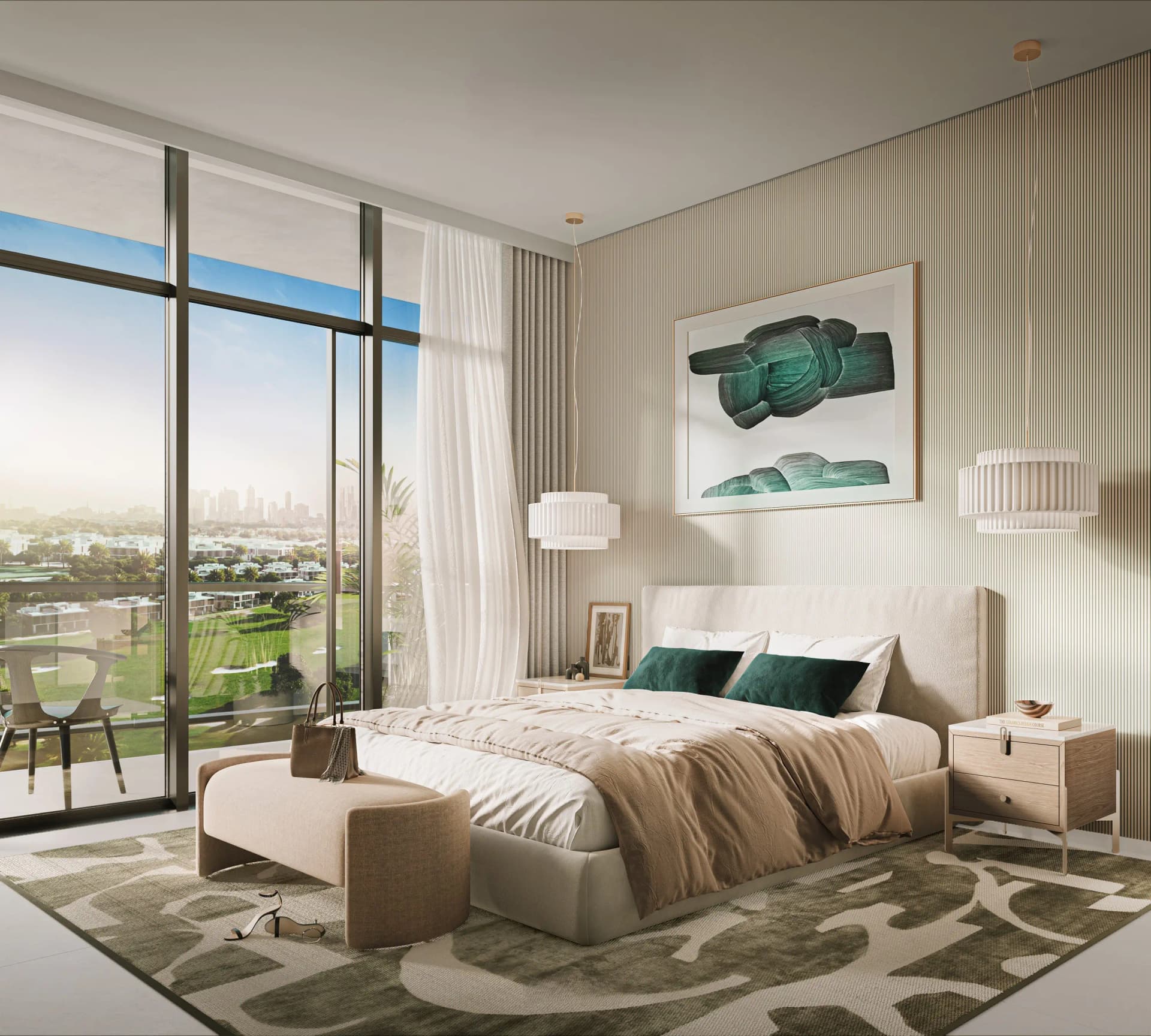 Golf Grand - Bedroom Interior | Emaar Properties