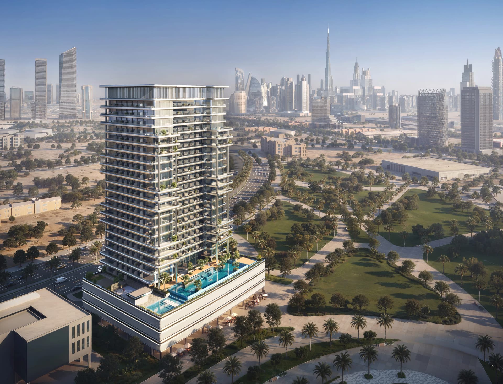 Binghatti Hillside - Exterior Facade | Binghatti Developers