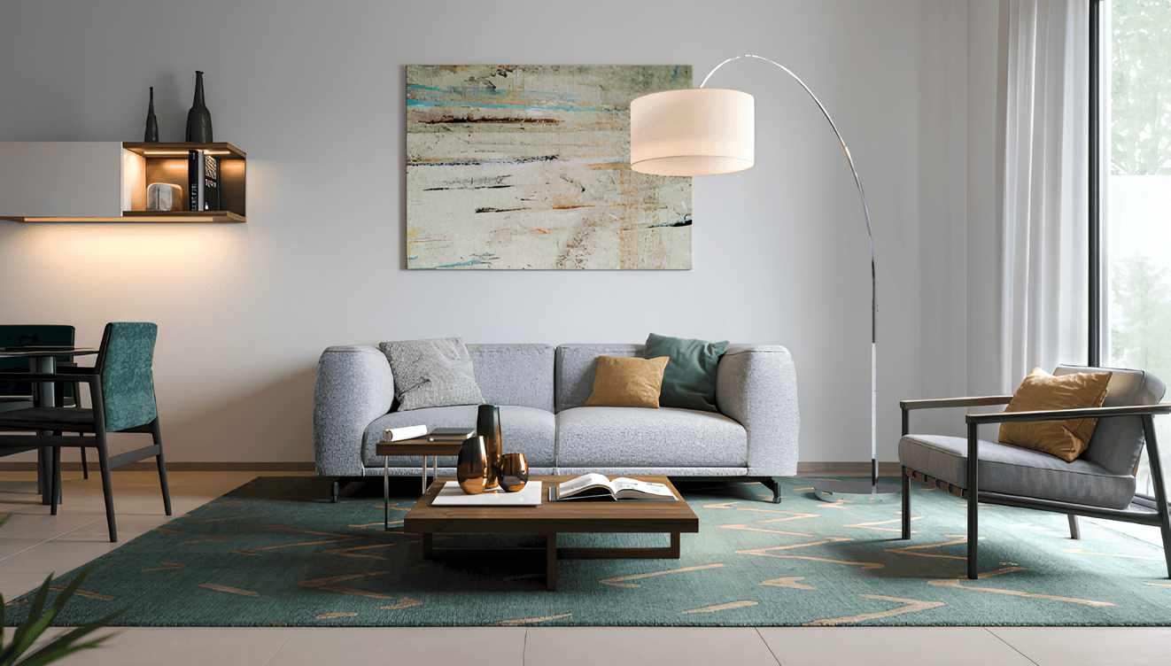 Noya - Living Room Interior | Aldar Properties