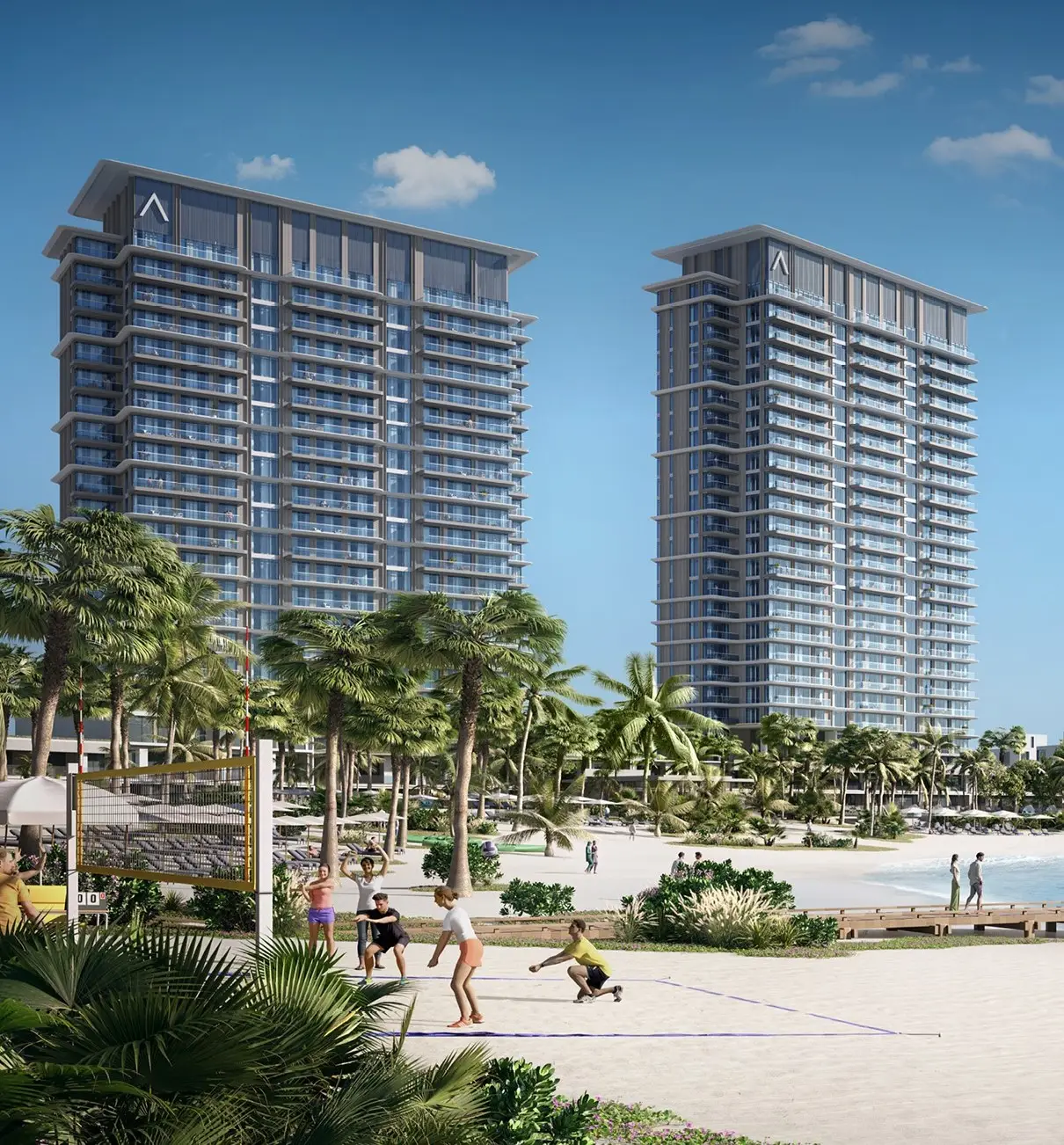Address Residences Al Marjan Phase 1 - Exterior Facade | Emaar Properties