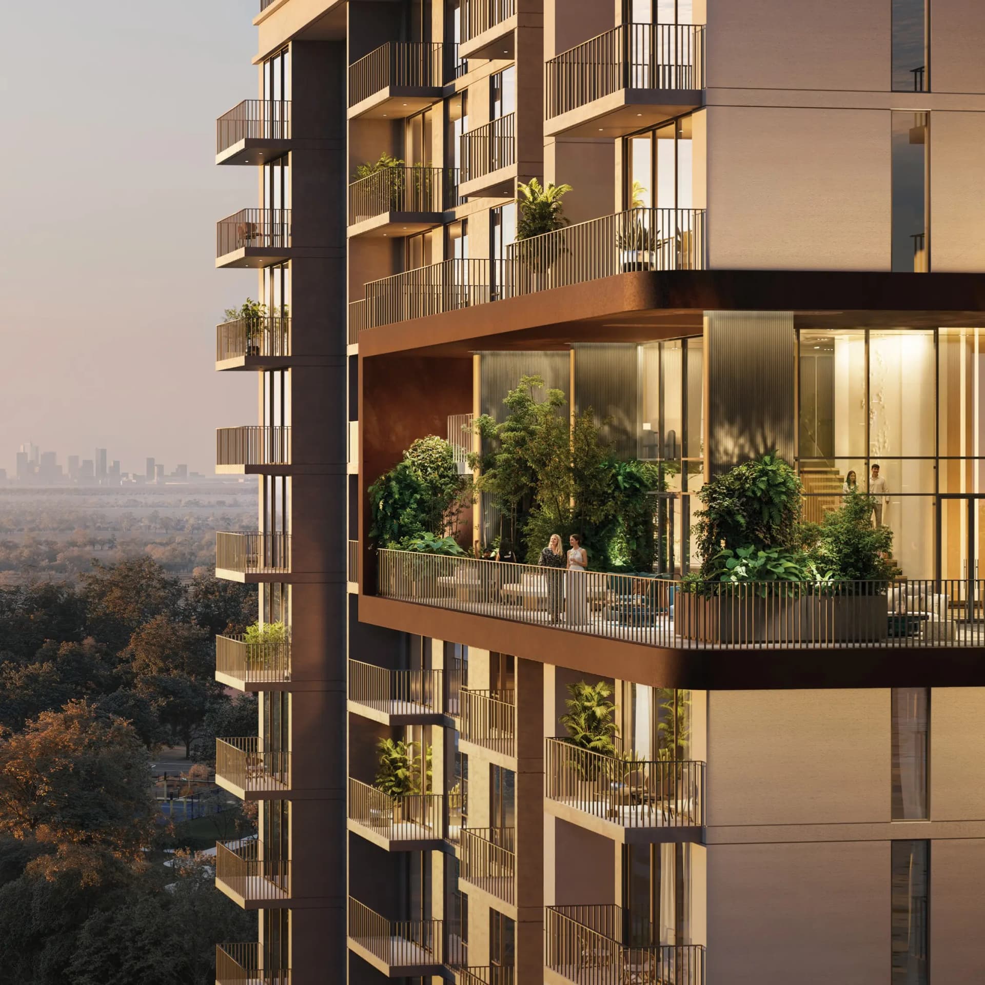 Ghaf Woods Distrikt 2 - Exterior Facade | Majid Al Futtaim