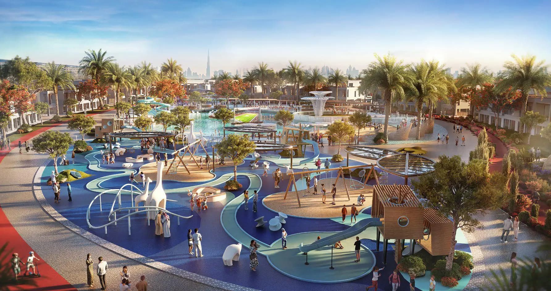 Riverside - Olive - Amenities | DAMAC Properties