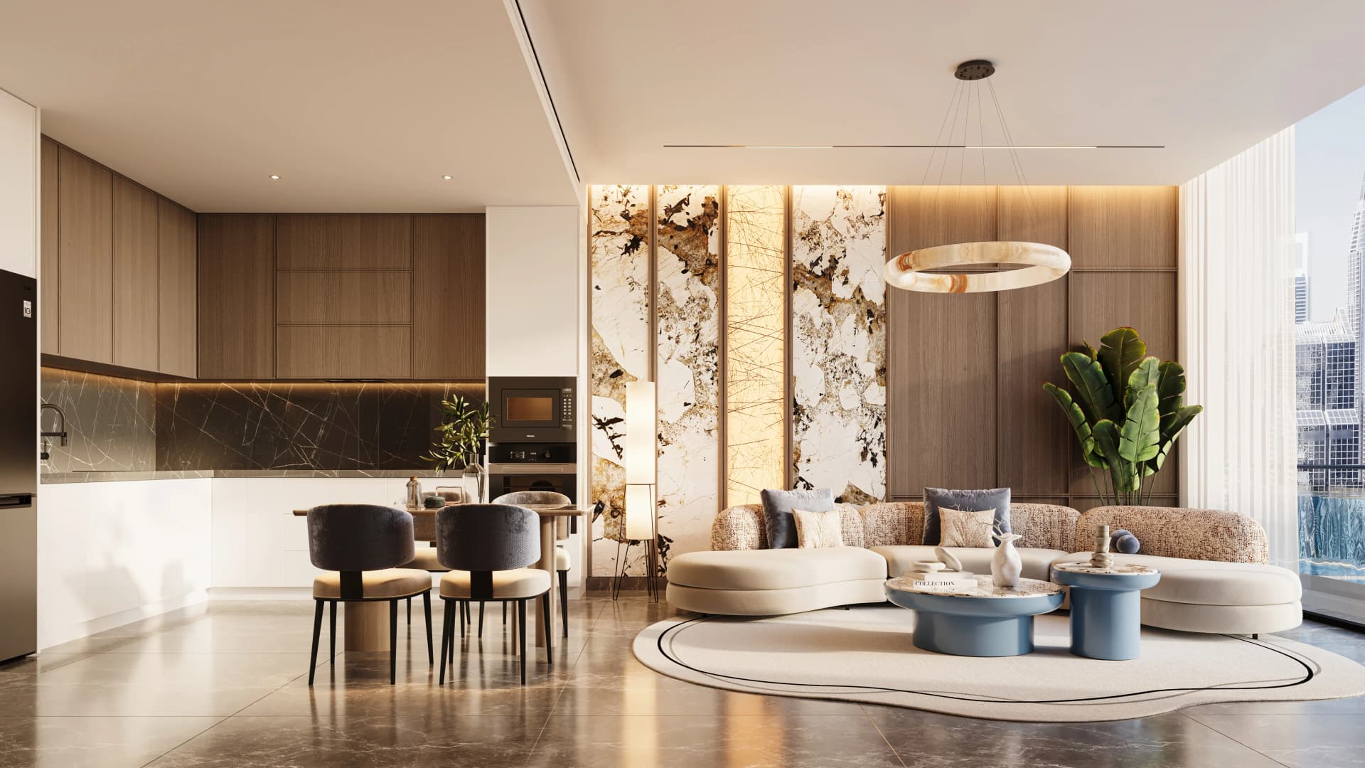 Samana Hills South 2 - Kitchen Interior | Samana Developers
