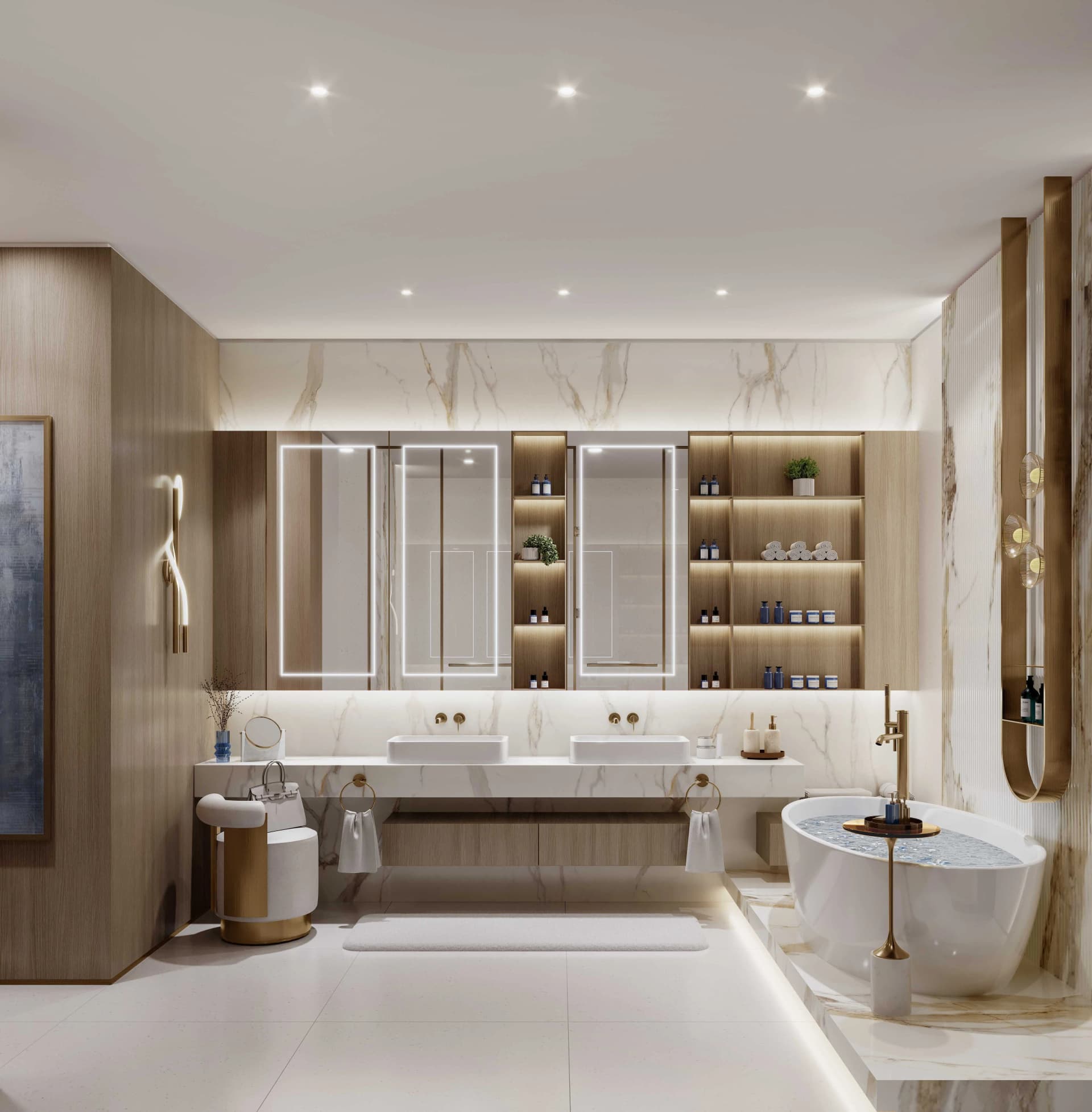 Sunset Bay 5 - Bathroom Interior | Imtiaz Developments